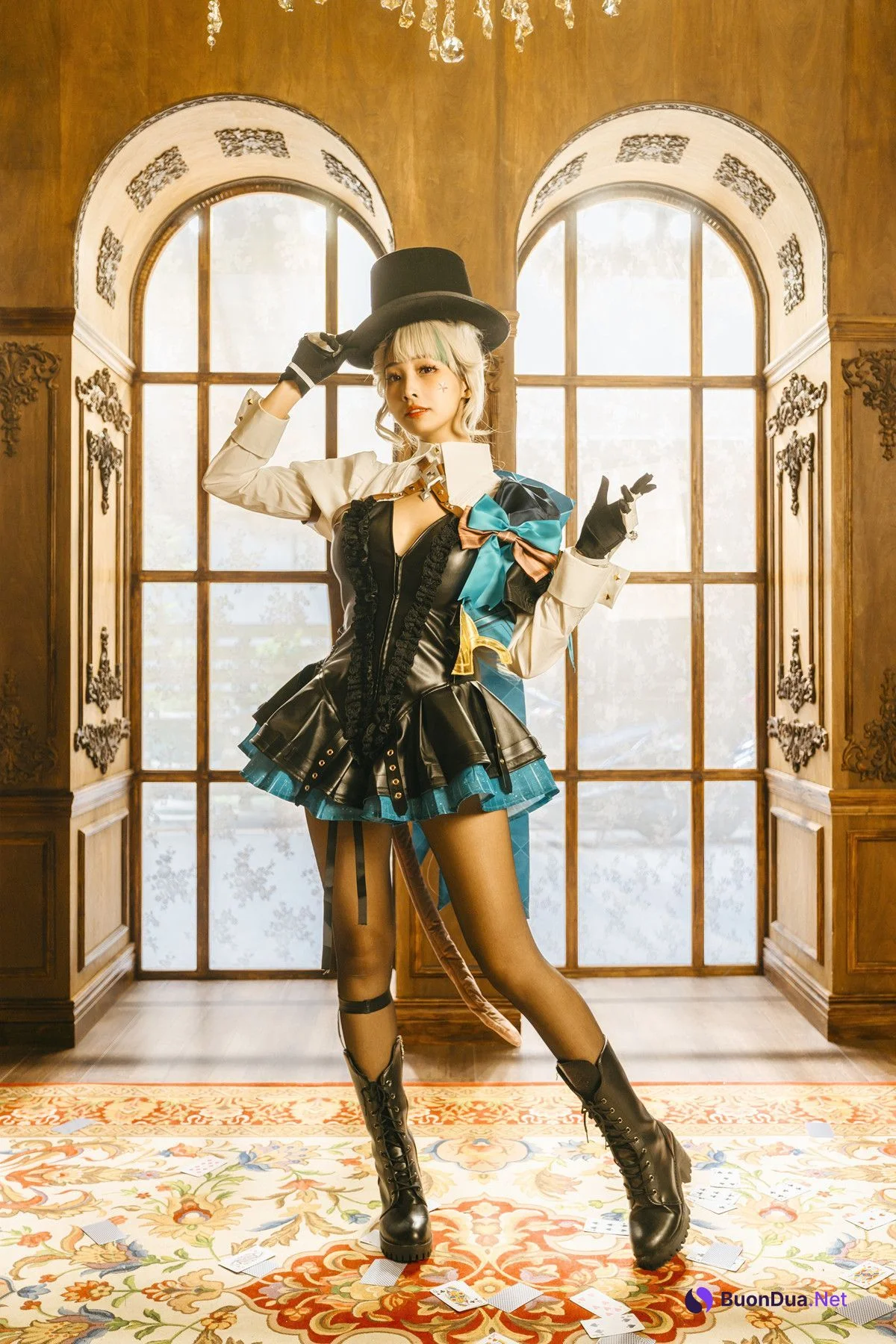 慕慕Momo, ヌード写真集 原神 Genshin 琳妮特的色情魔術 室内 - 사진 8