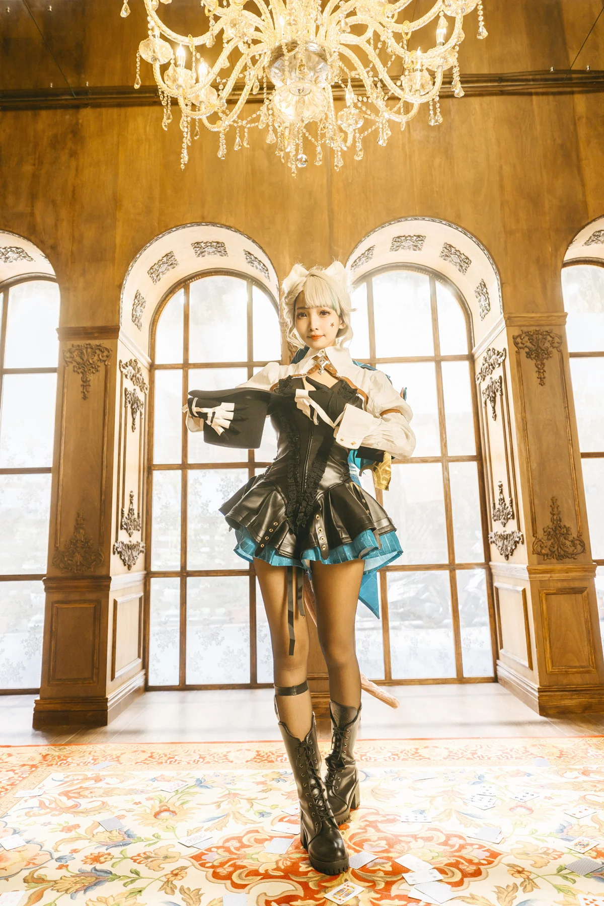 慕慕Momo, ヌード写真集 原神 Genshin 琳妮特的色情魔術 室内