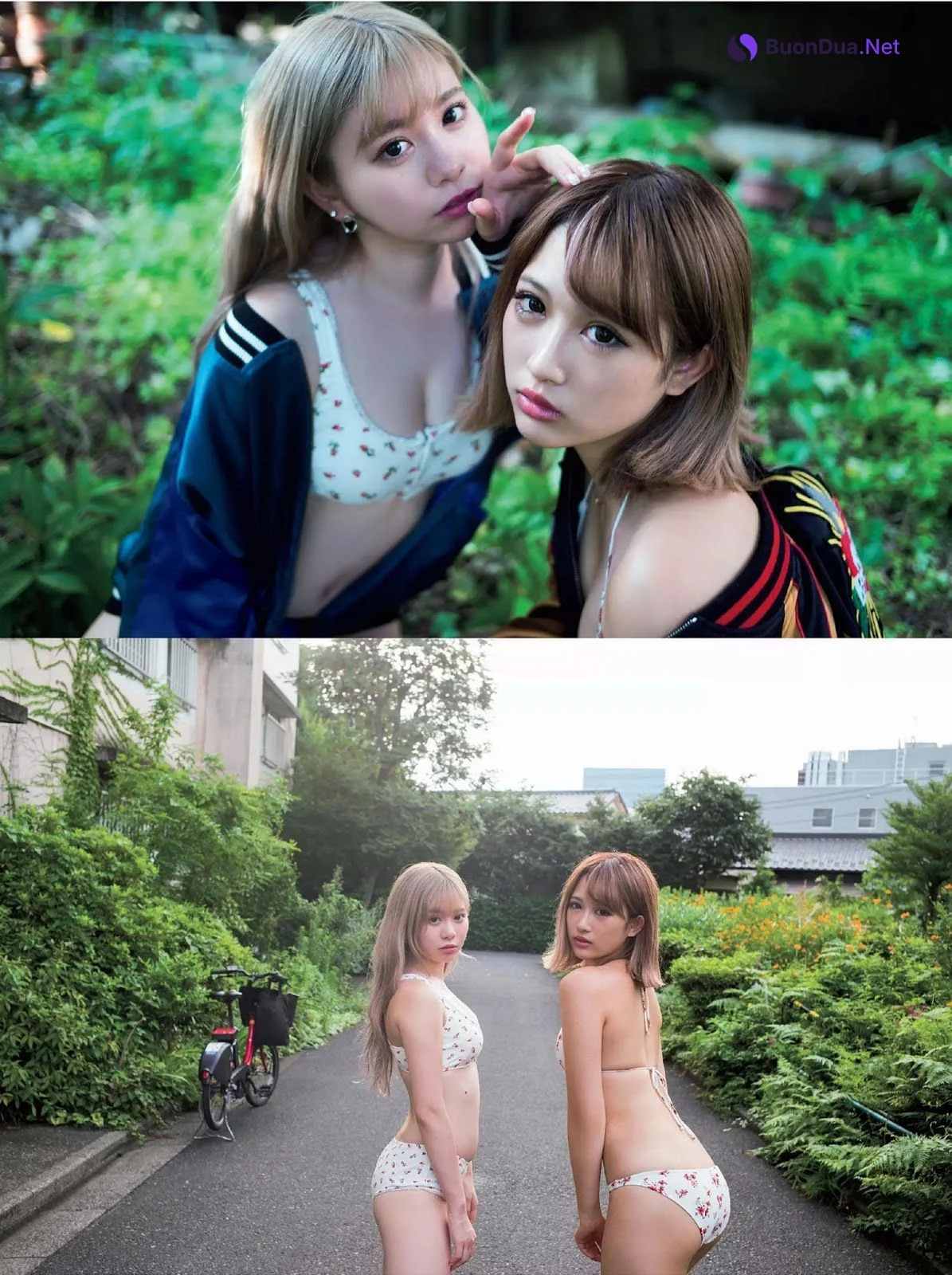 Momo Ito 伊藤桃々, Momo Wakabayashi 若林萌々, Weekly Playboy 2019 No.38 (週刊プレイボーイ 2019年38号) - Photo 3