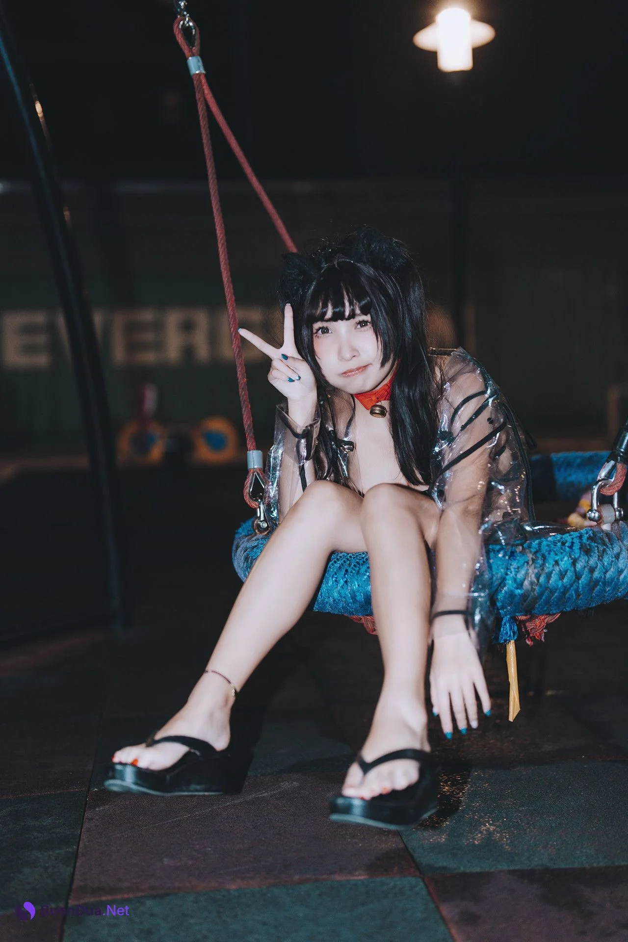 慕慕Momo, ヌード写真集 溜雨衣貓貓 Rainy Day - Photo 17