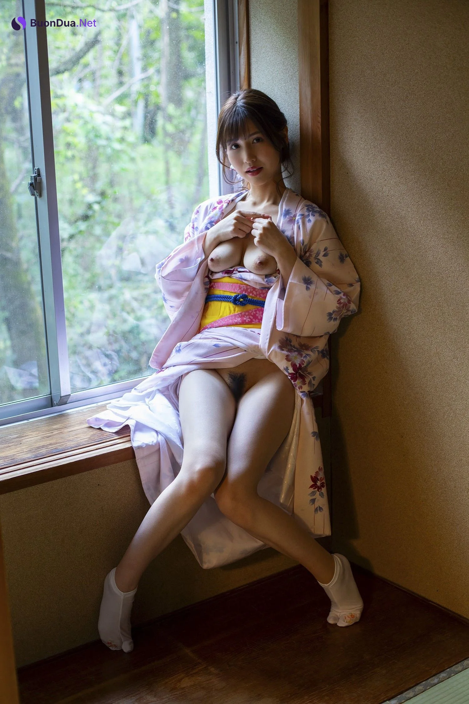 Momo Sakura 桜空もも, 週刊大衆デジタル写真集 NUDE：28 「桃源郷」 Set.01 - Photo 9