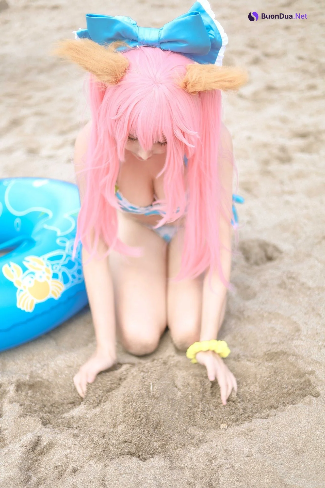 [毛毛喵 momocat] Tamamo no Mae Ver.Swimsuit - Photo 10