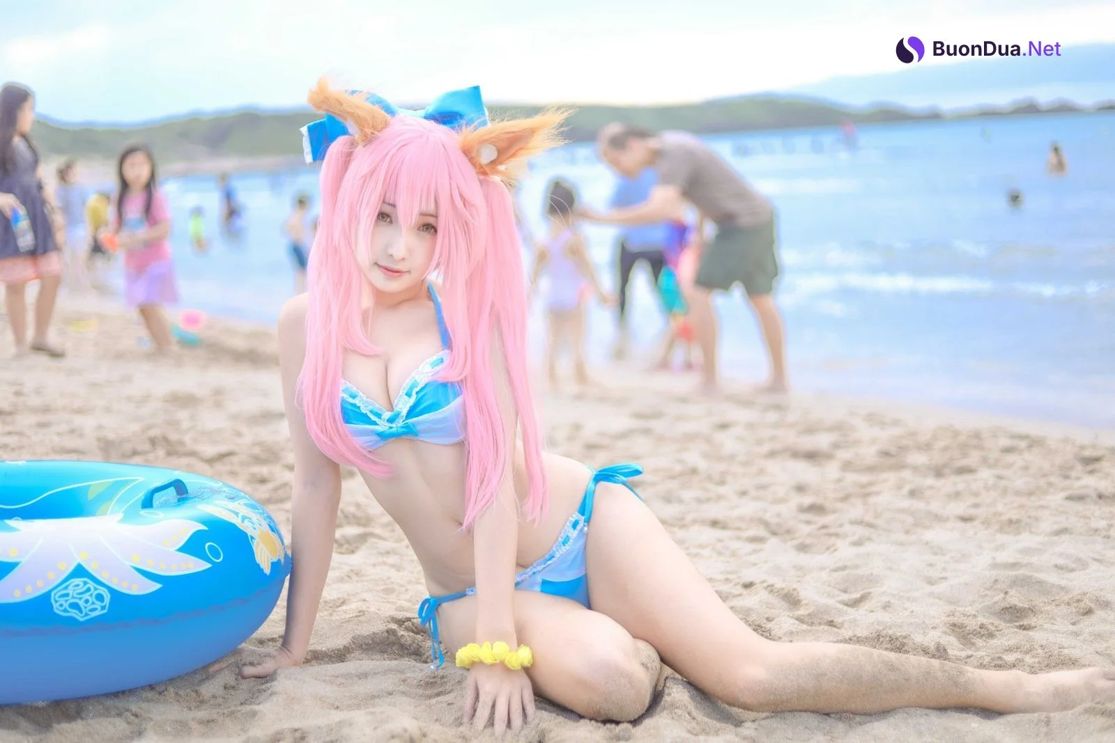[毛毛喵 momocat] Tamamo no Mae Ver.Swimsuit - Photo 12