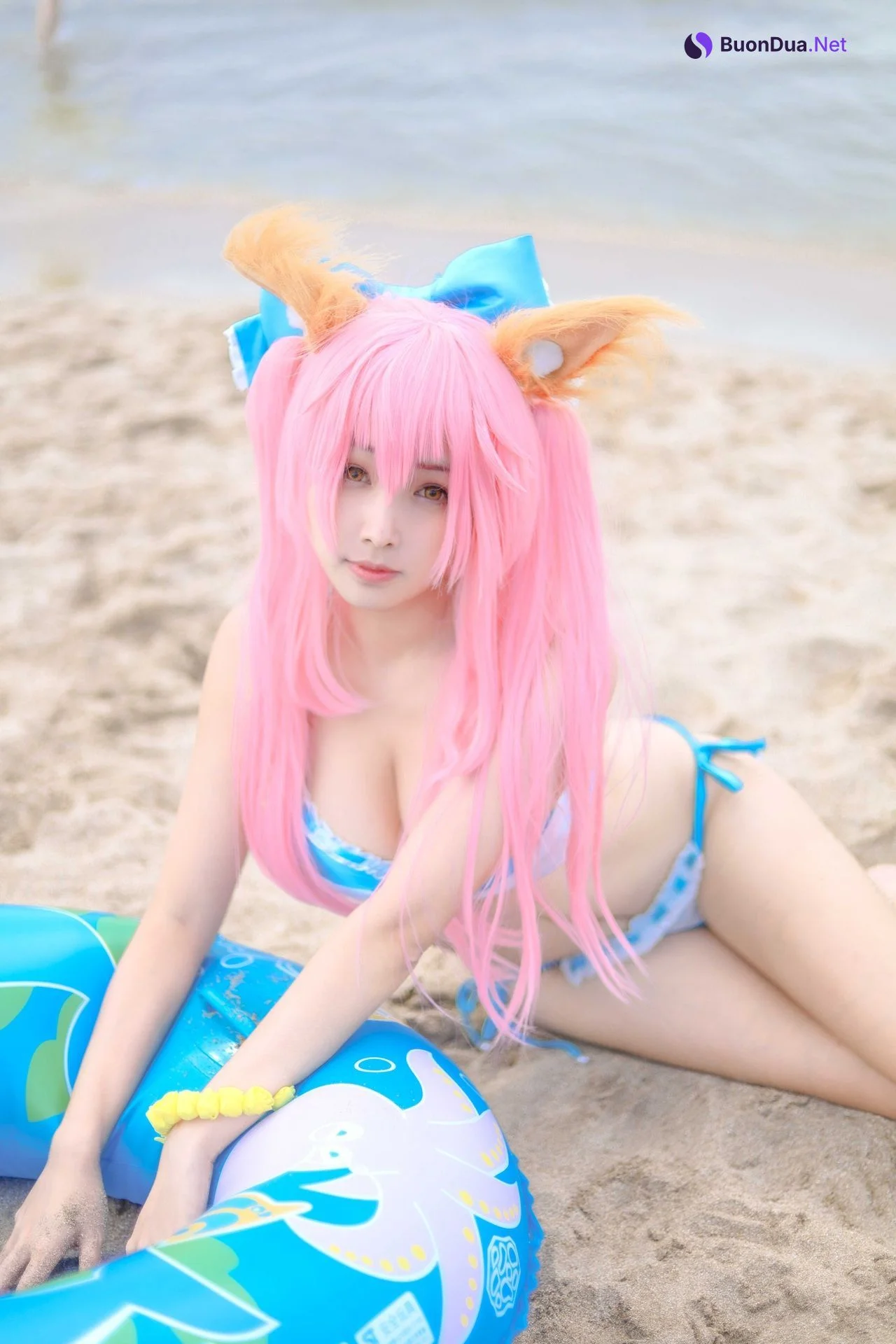 [毛毛喵 momocat] Tamamo no Mae Ver.Swimsuit - Photo 13