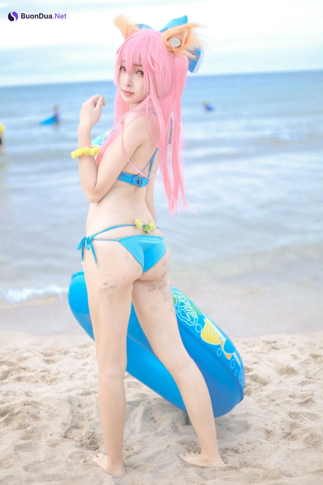 [毛毛喵 momocat] Tamamo no Mae Ver.Swimsuit - Photo 14