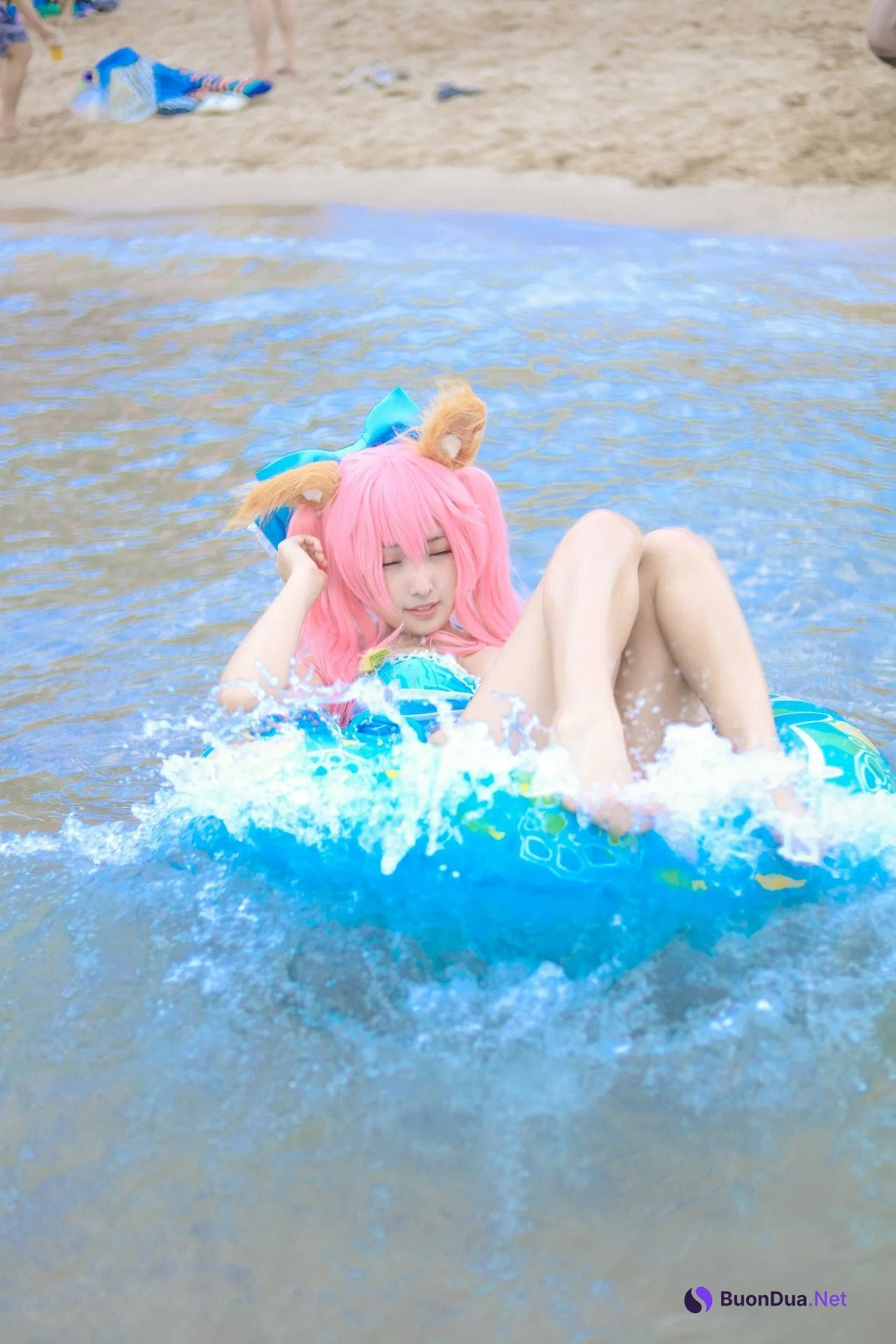 [毛毛喵 momocat] Tamamo no Mae Ver.Swimsuit - Photo 17
