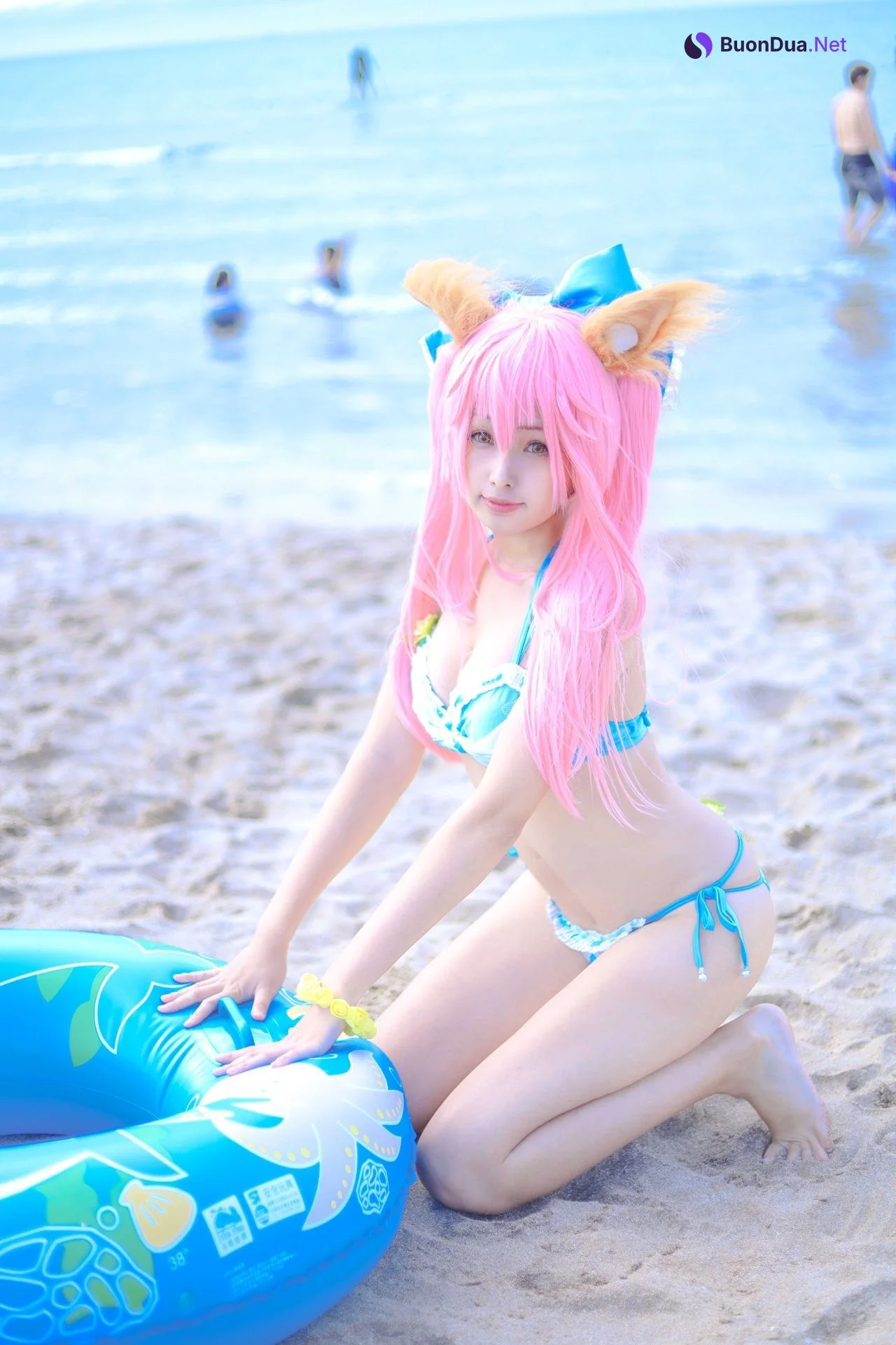 [毛毛喵 momocat] Tamamo no Mae Ver.Swimsuit - Photo 5