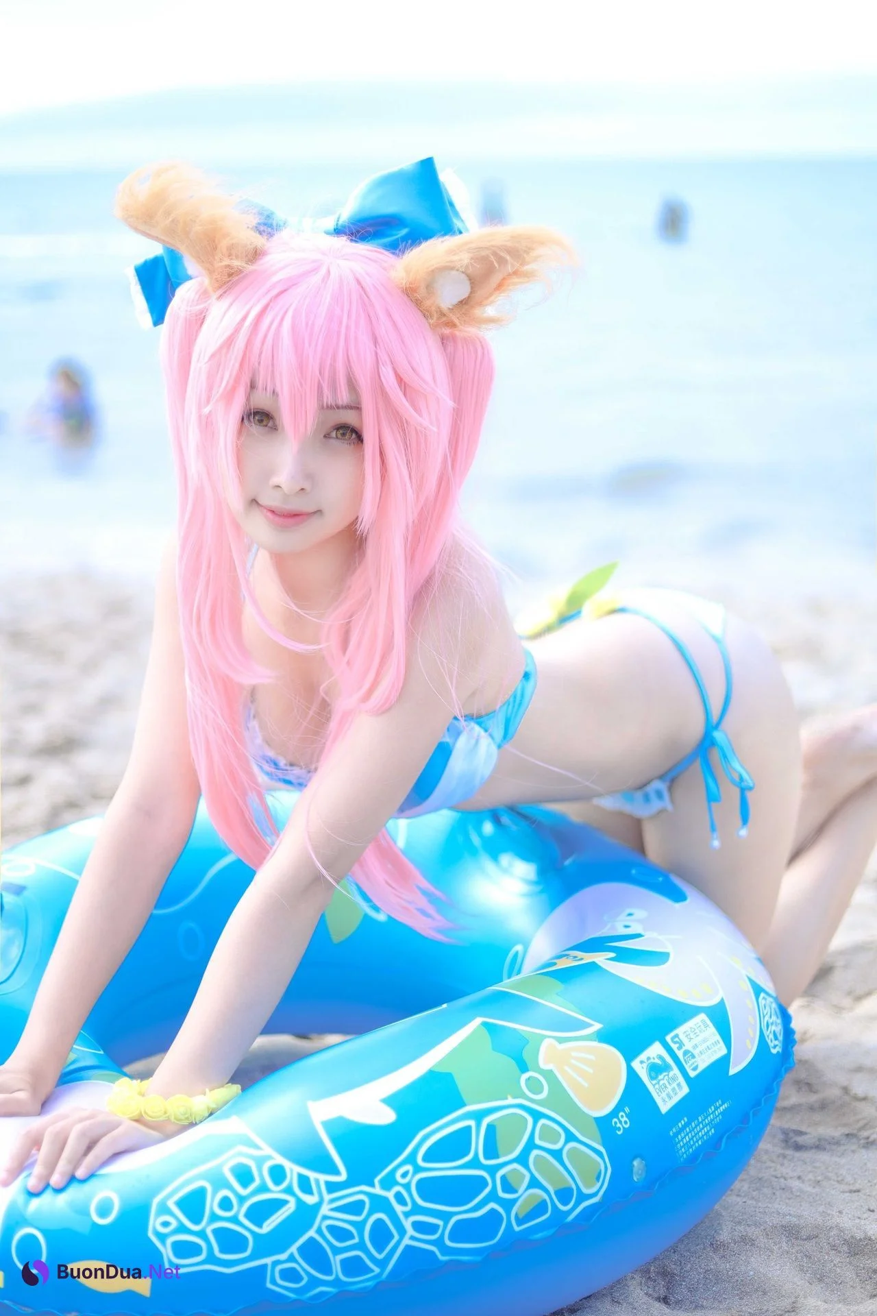 [毛毛喵 momocat] Tamamo no Mae Ver.Swimsuit - Photo 6