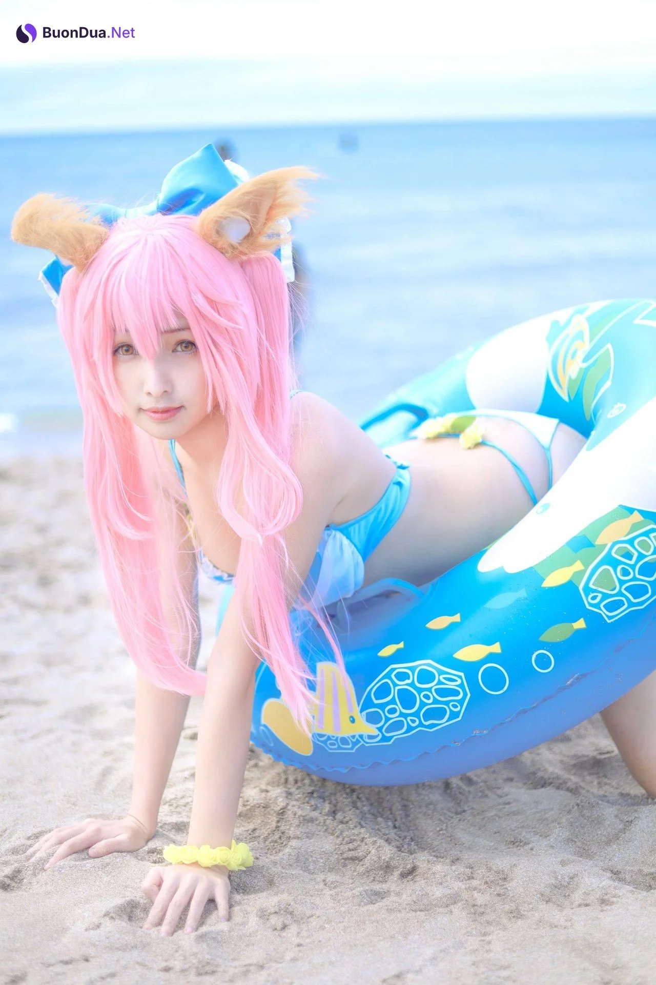 [毛毛喵 momocat] Tamamo no Mae Ver.Swimsuit - Photo 7
