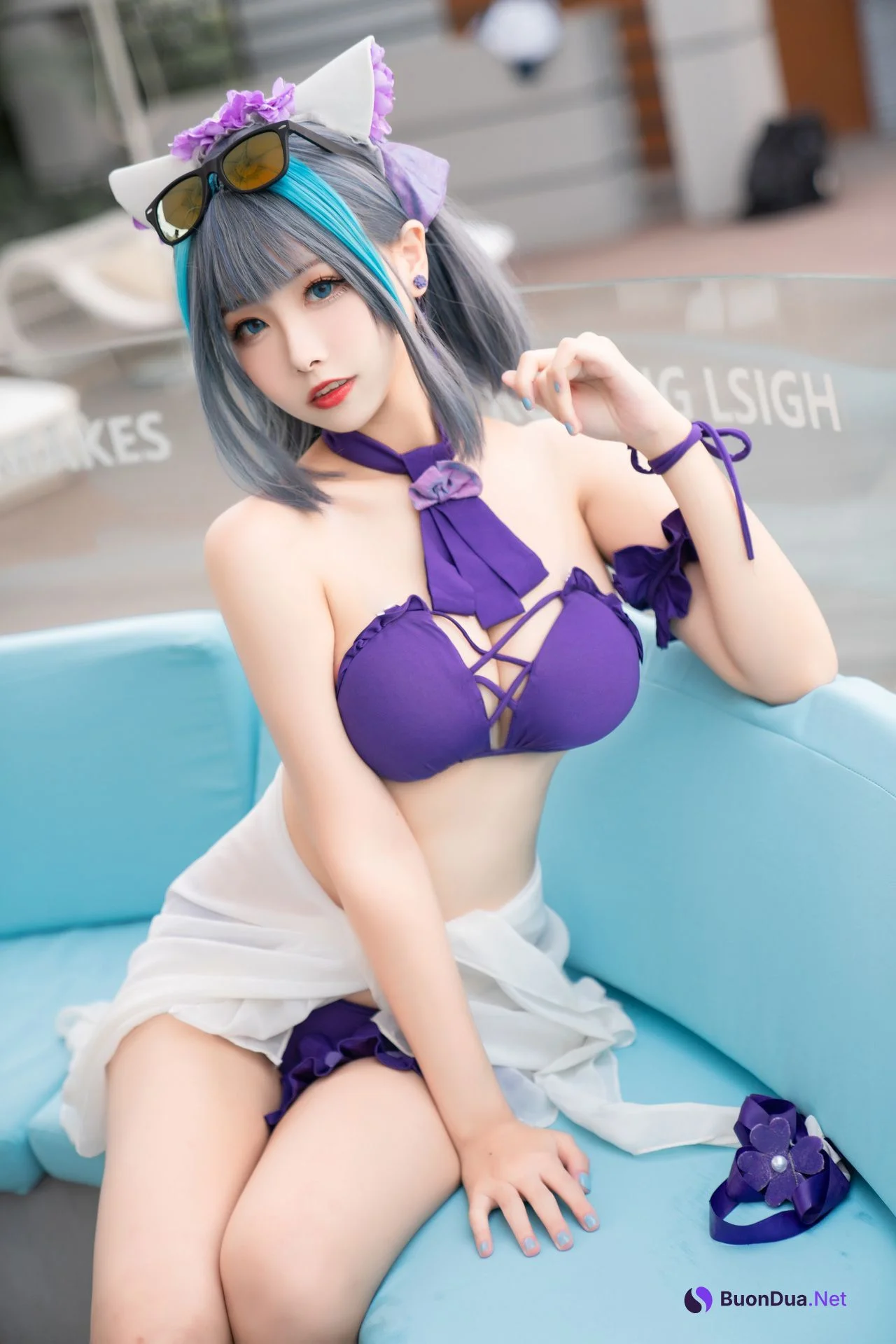 [Momoko葵葵] Cheshire アズールレーン Azur Lane - Photo 2