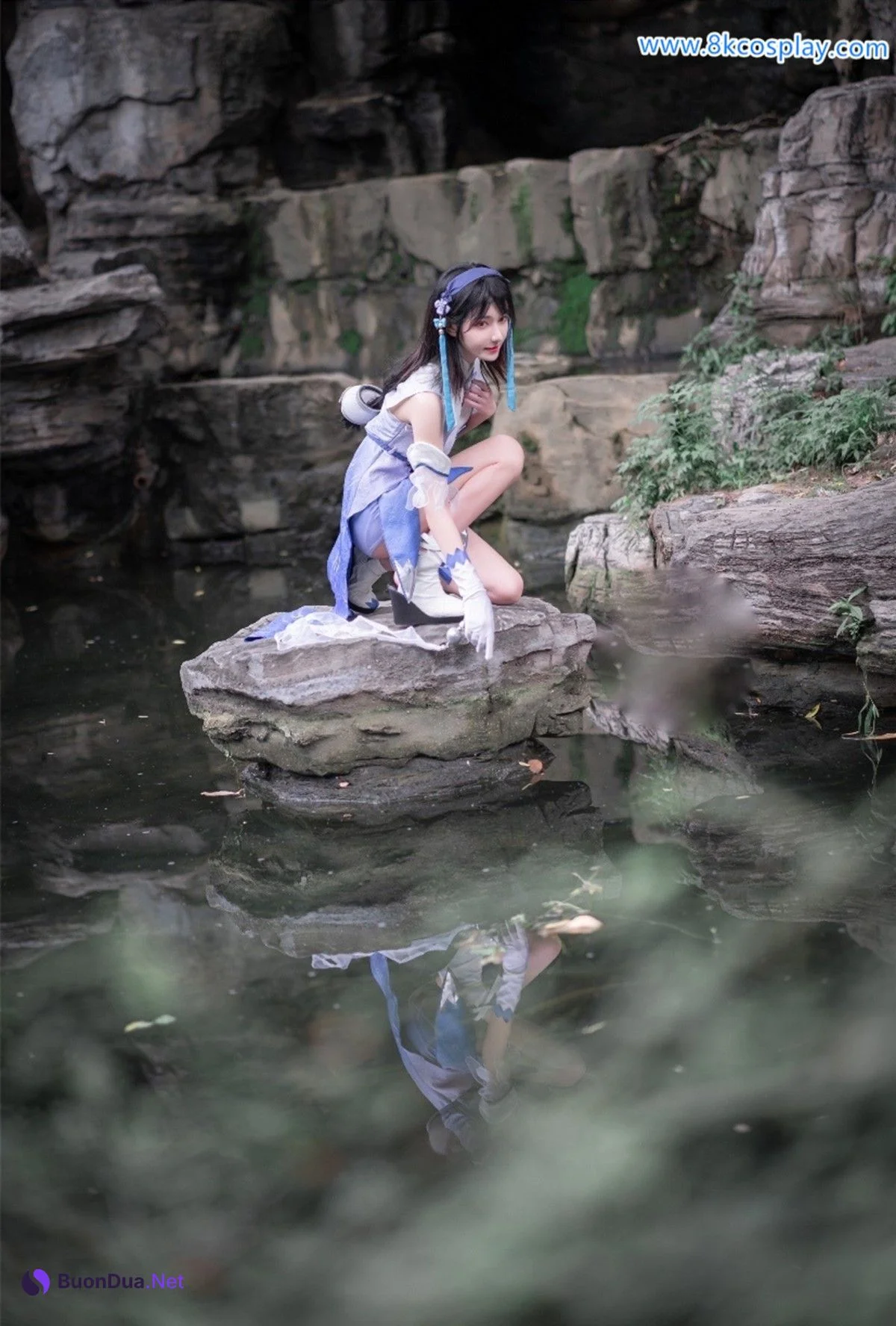 南桃Momoko Cosplay 王者荣耀瑶第四部 - Photo 11