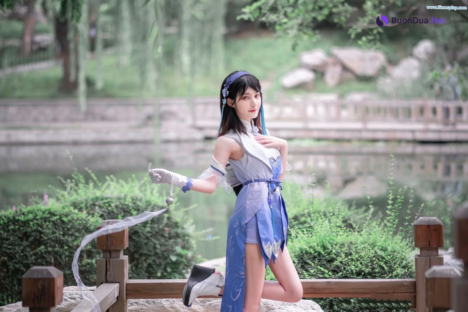 南桃Momoko Cosplay 王者荣耀瑶第四部 - Photo 13