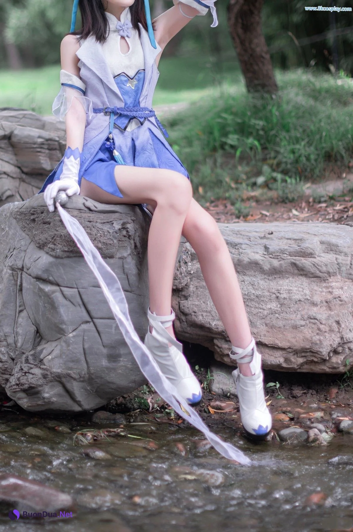 南桃Momoko Cosplay 王者荣耀瑶第四部 - Photo 14