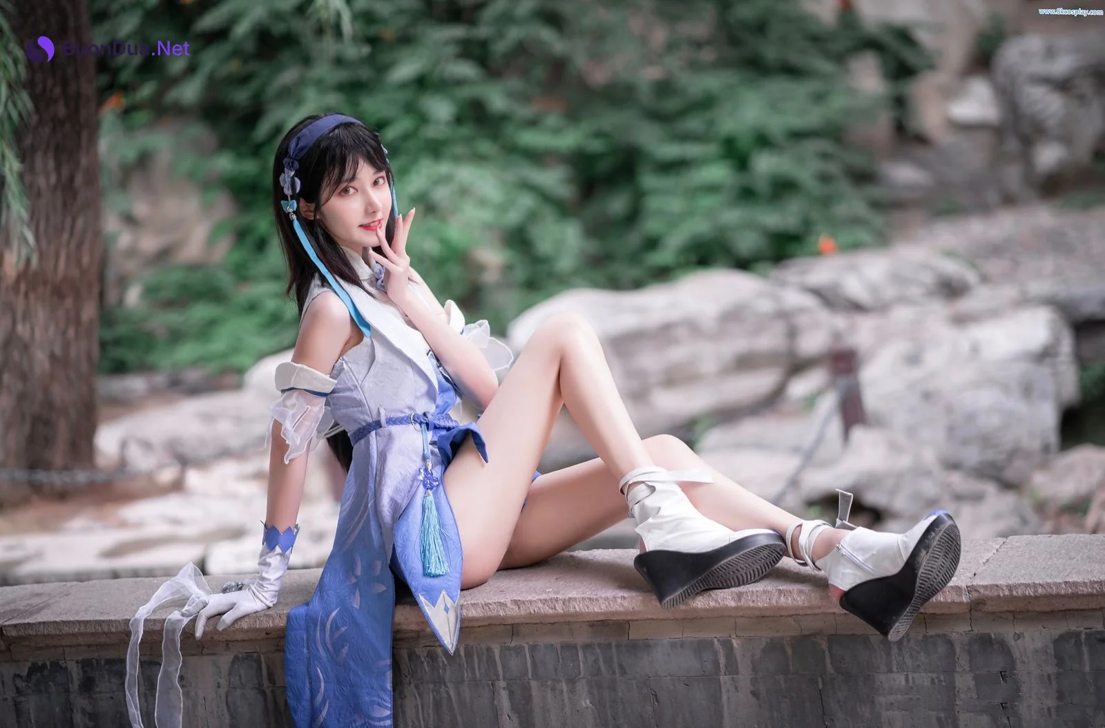 南桃Momoko Cosplay 王者荣耀瑶第四部 - Photo 15