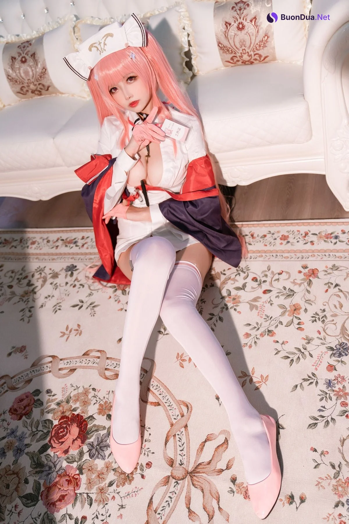 [Momoko葵葵] Perseus 英仙座、真爱 Nurse Ver. (Azur Lane) - 사진 19