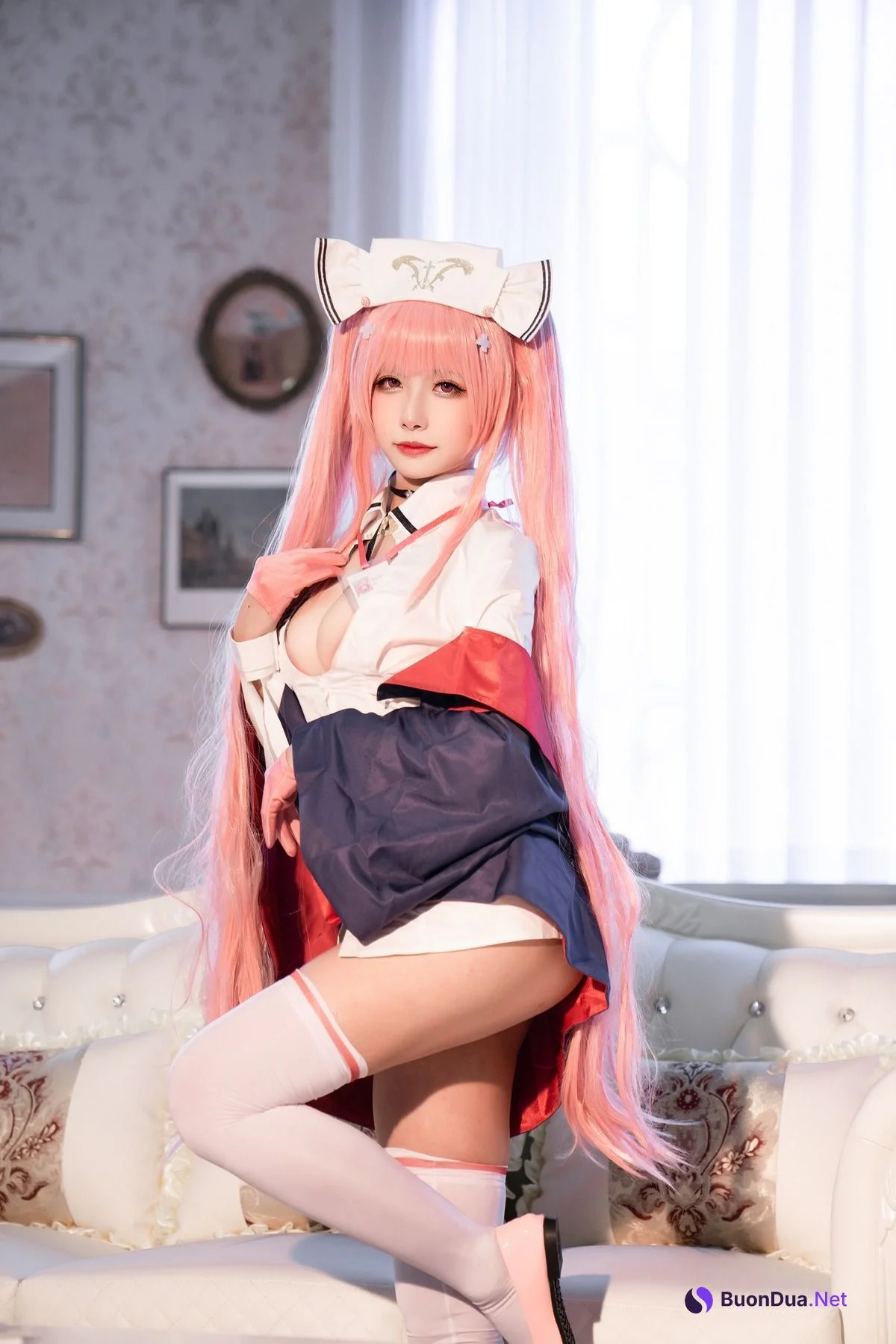 [Momoko葵葵] Perseus 英仙座、真爱 Nurse Ver. (Azur Lane) - 사진 3