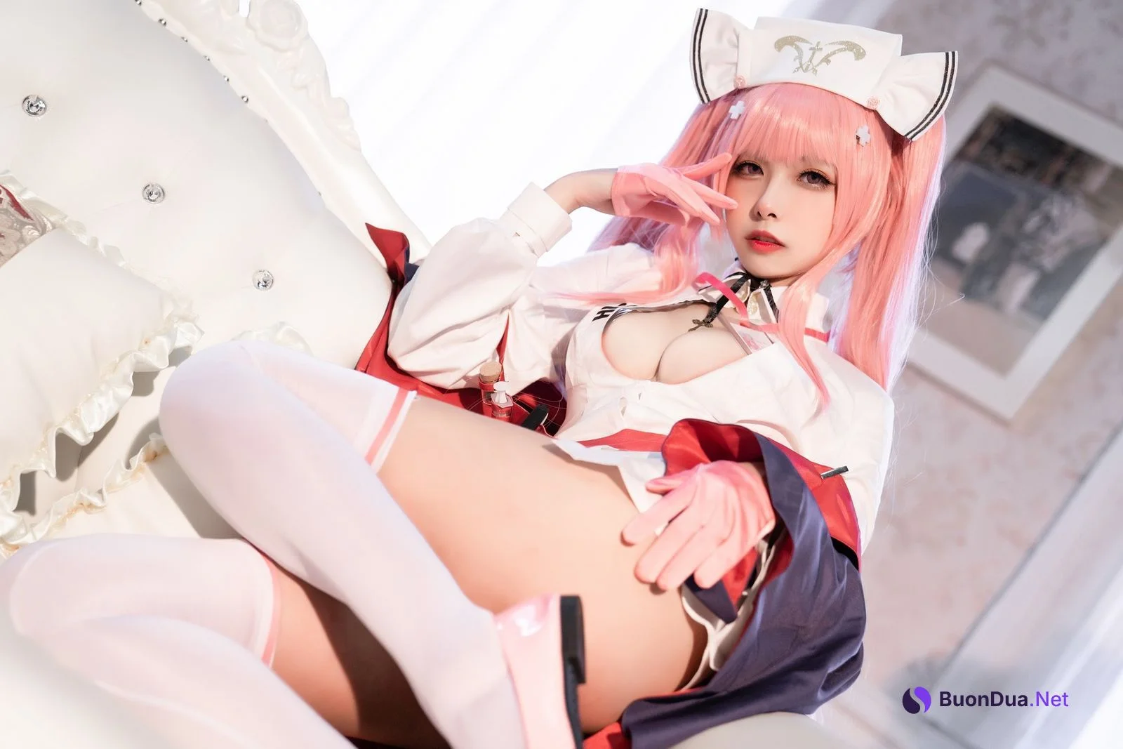 [Momoko葵葵] Perseus 英仙座、真爱 Nurse Ver. (Azur Lane) - 사진 8