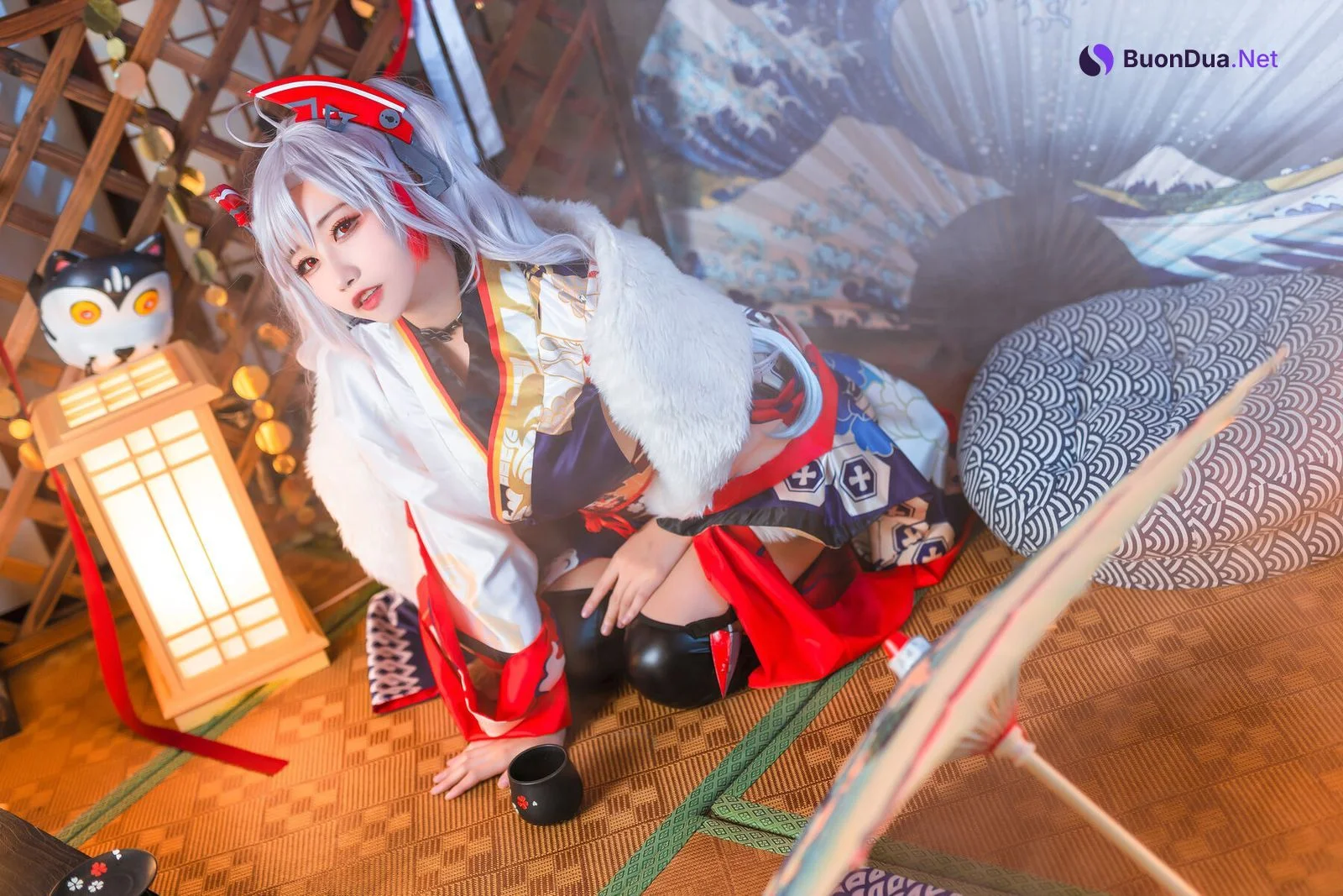 [Momoko葵葵] Prinz Eugen 欧根亲王 和服 - Photo 2