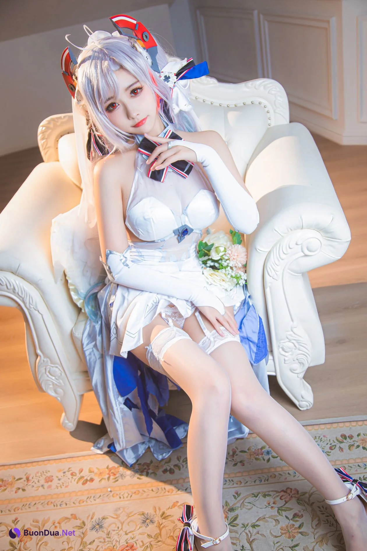 [Momoko葵葵] Prinz Eugen プリンツ・オイゲン (Azur Lane 碧蓝航线) - Photo 19