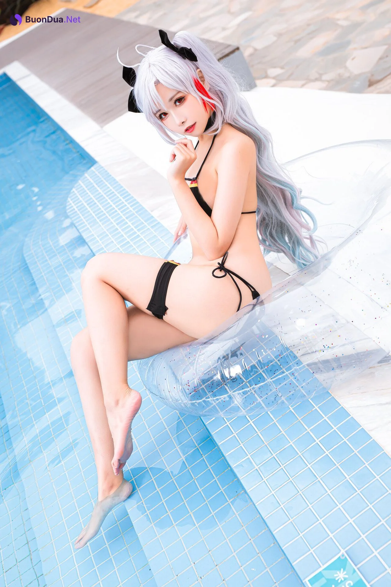 [Momoko葵葵] Prinz Eugen 欧根亲王 Bikini 水着 - Photo 19