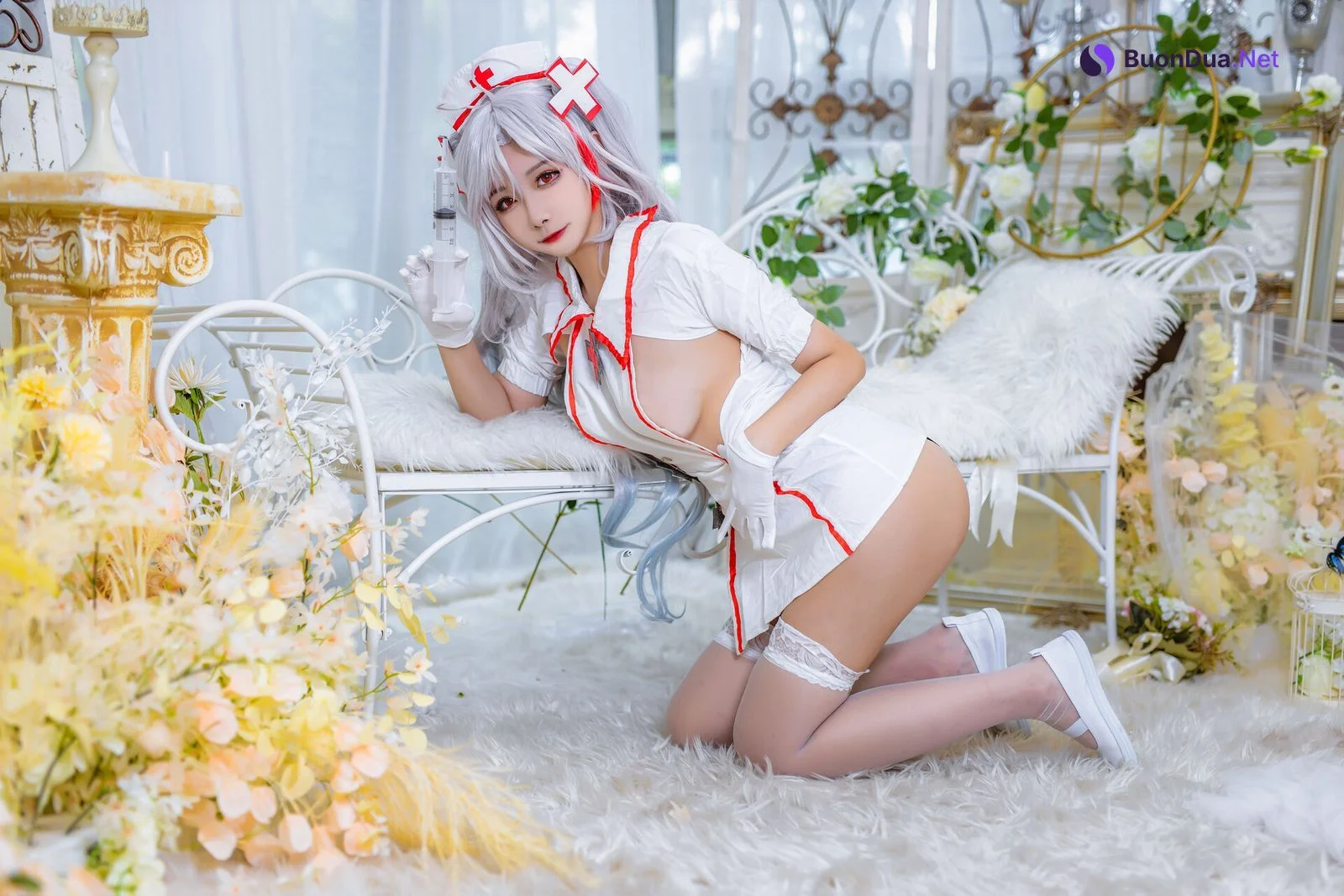[Momoko葵葵] Prinz Eugen 欧根亲王 Nurse 护士 - Photo 11