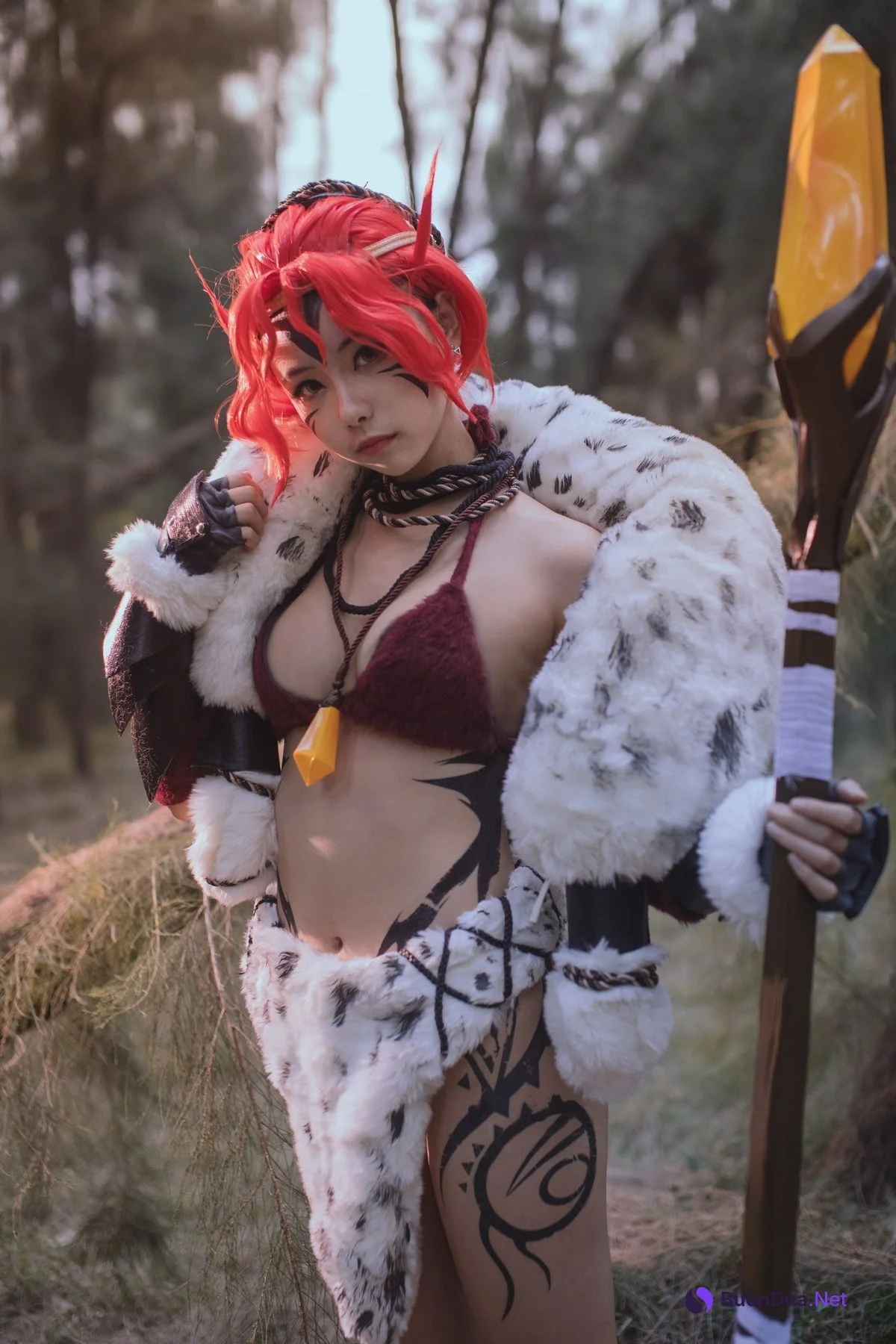 [Momoko葵葵] 龙尼塔 Ronita Cosplay - Photo 4