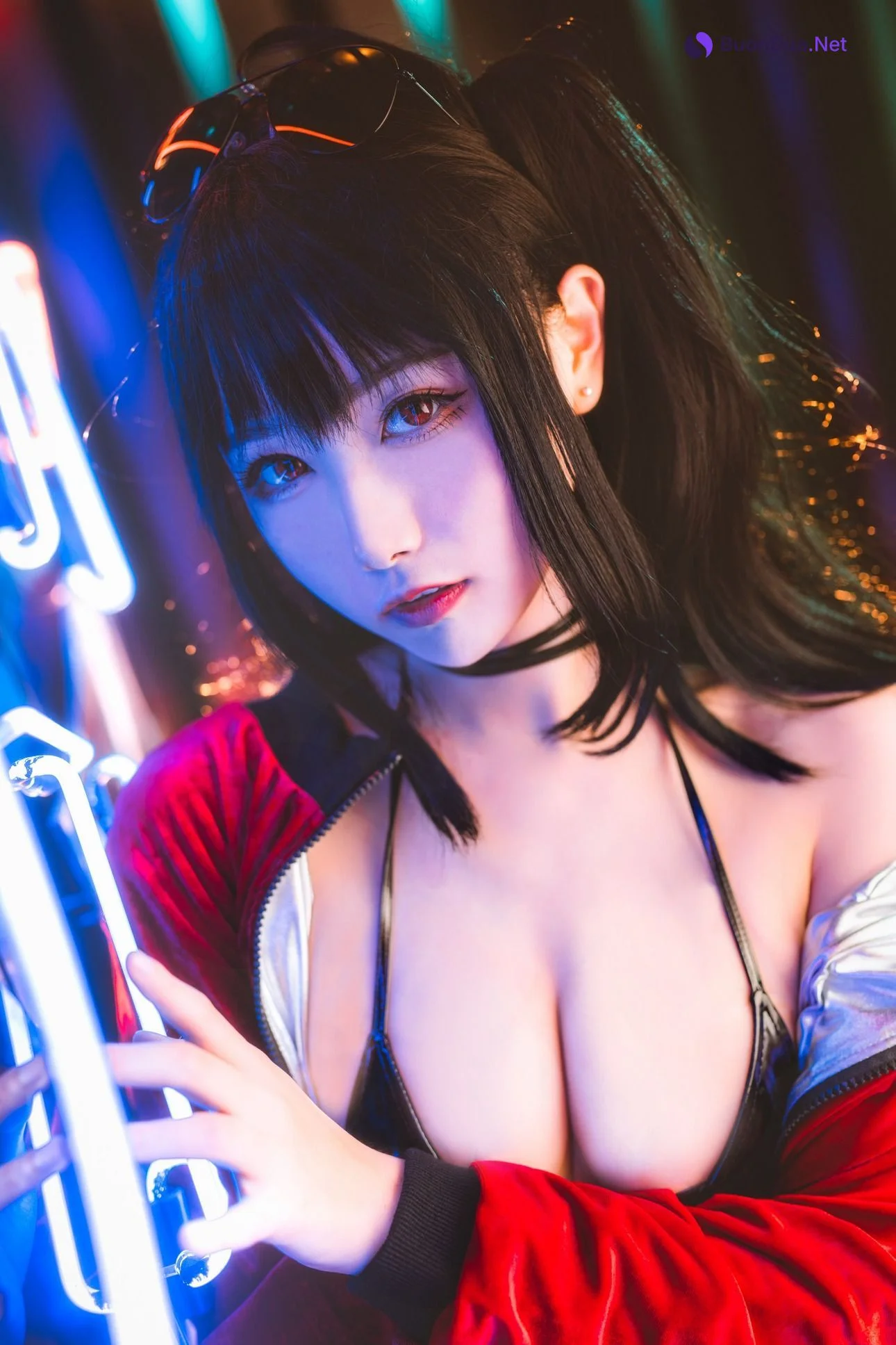 [Momoko葵葵] Taihou 打歌服 恶魔 碧蓝航线 - รูปภาพ 19