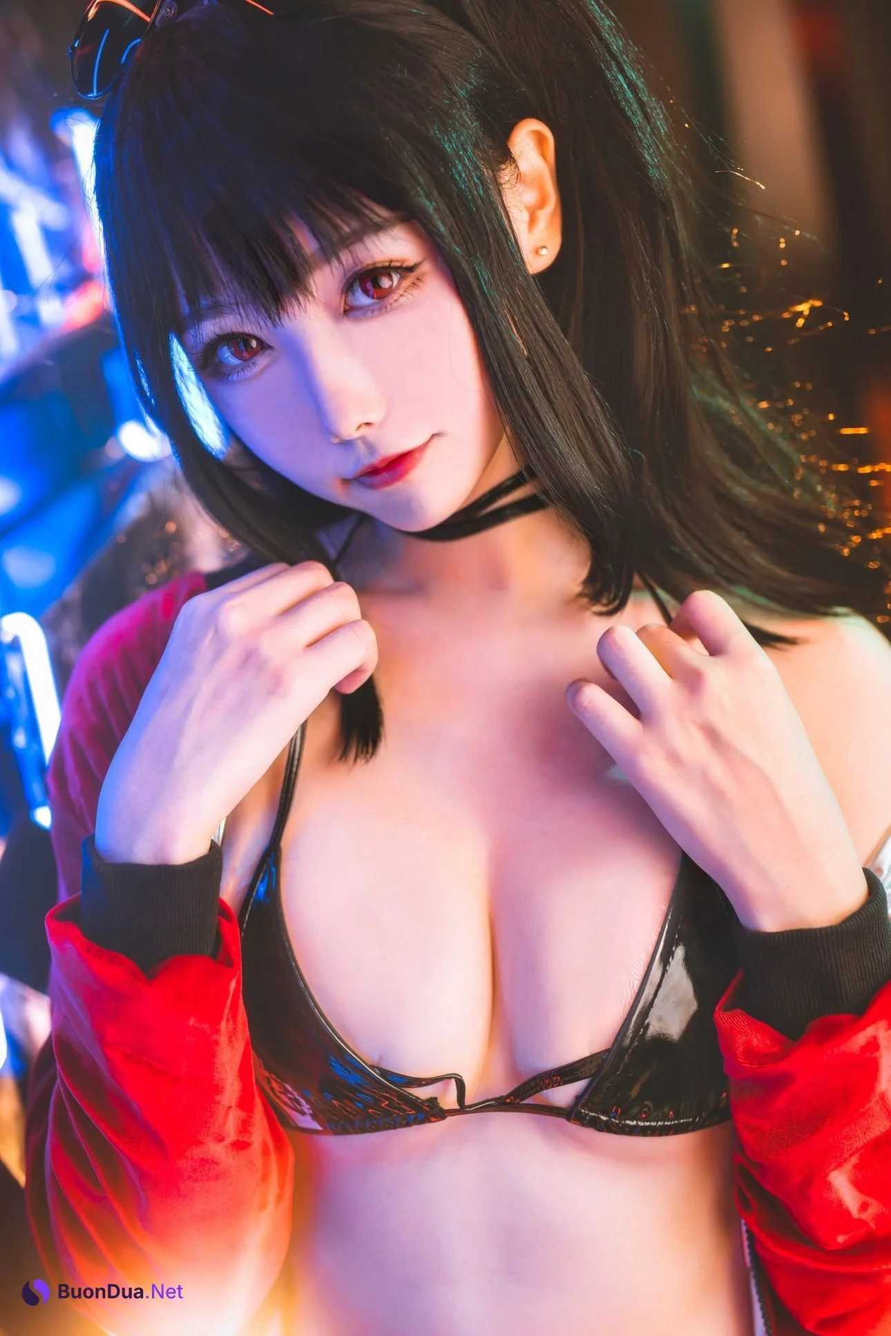 [Momoko葵葵] Taihou 打歌服 恶魔 碧蓝航线 - รูปภาพ 2