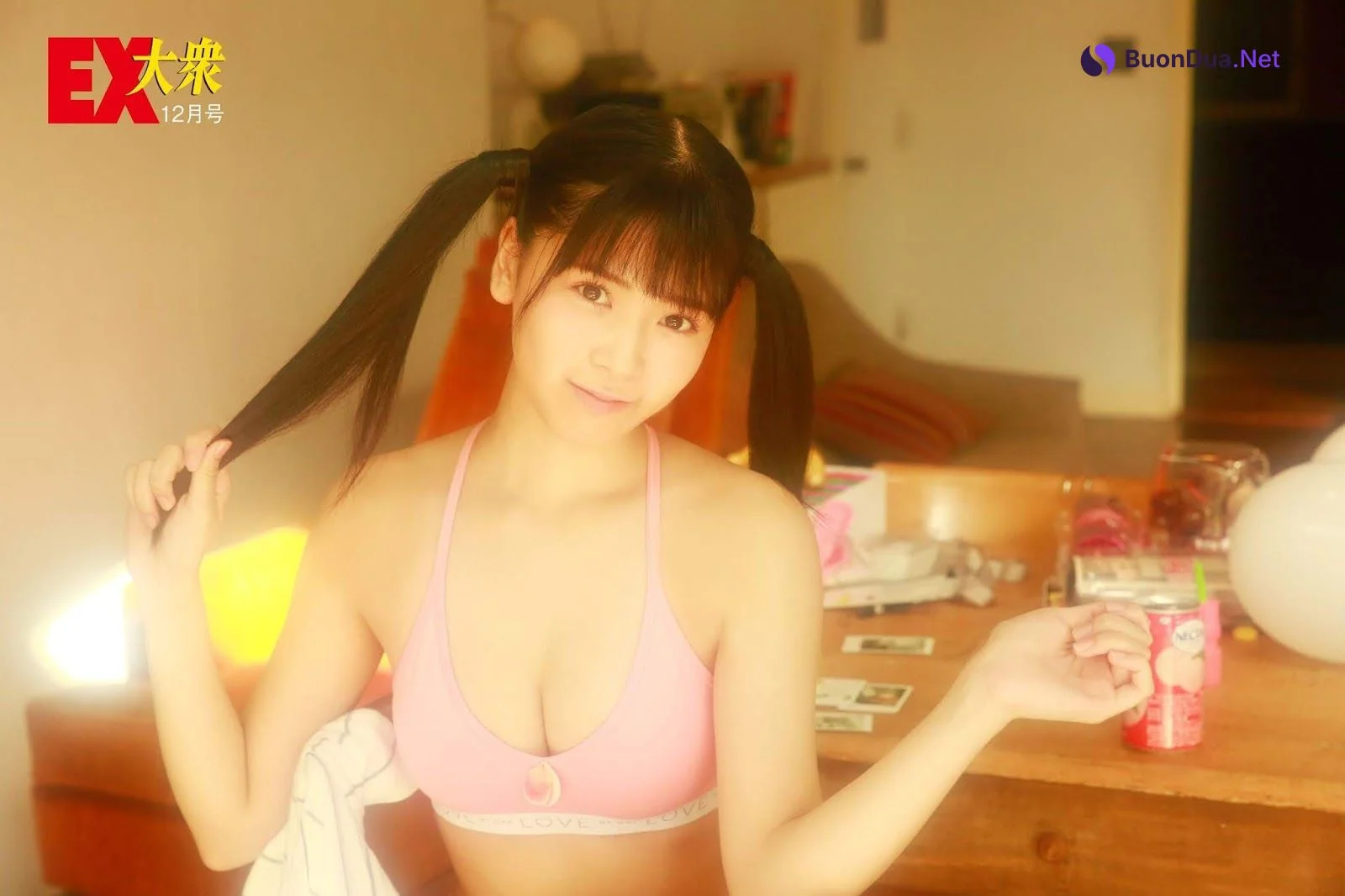 Momone Yasuda 安田桃寧, Ex-Taishu 2019.12 (EX大衆 2019年12月号) - Photo 5