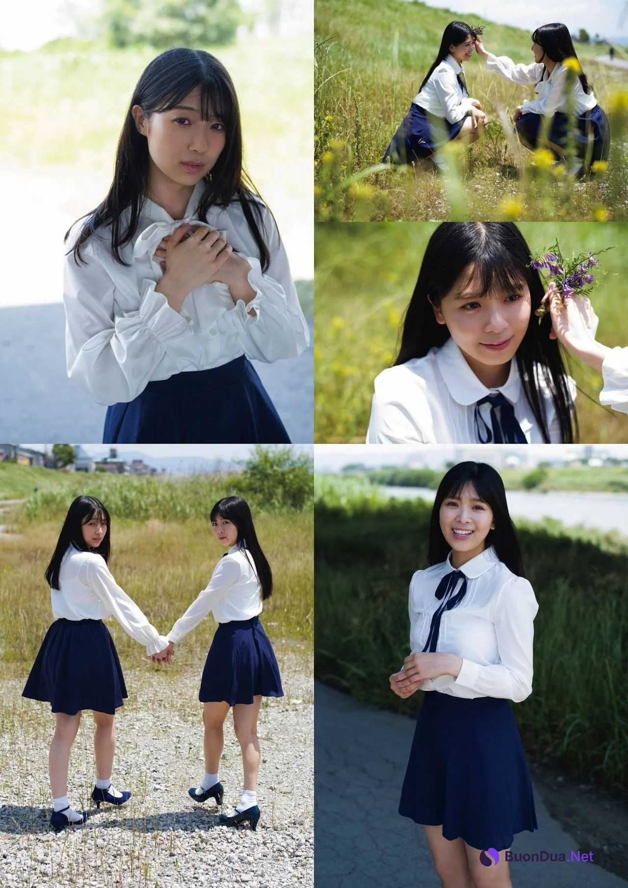 Momone Yasuda 安田桃寧, Wakana Abe 安部若菜, ENTAME 2021.08 (エンタメ 2021年8月号) - Photo 2
