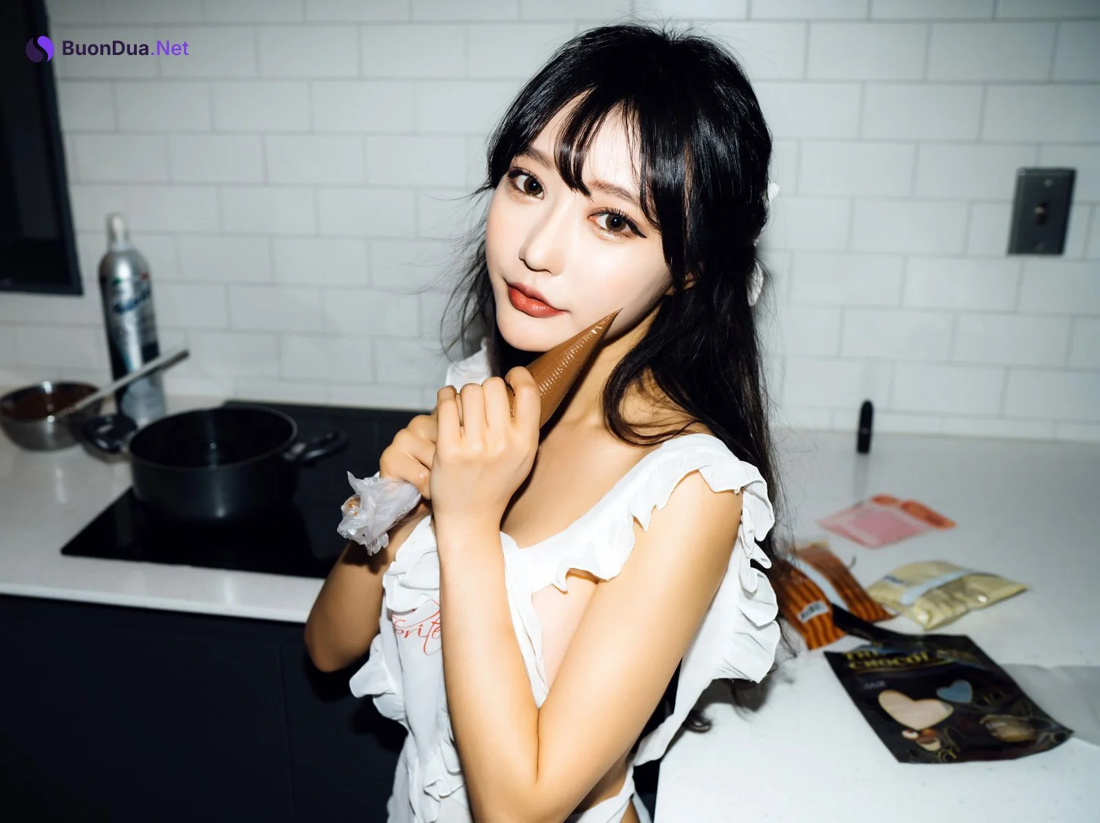 Mona 모나, Jucy 쥬시, [Moon Night Snap] Valentine Set.01 - Photo 3
