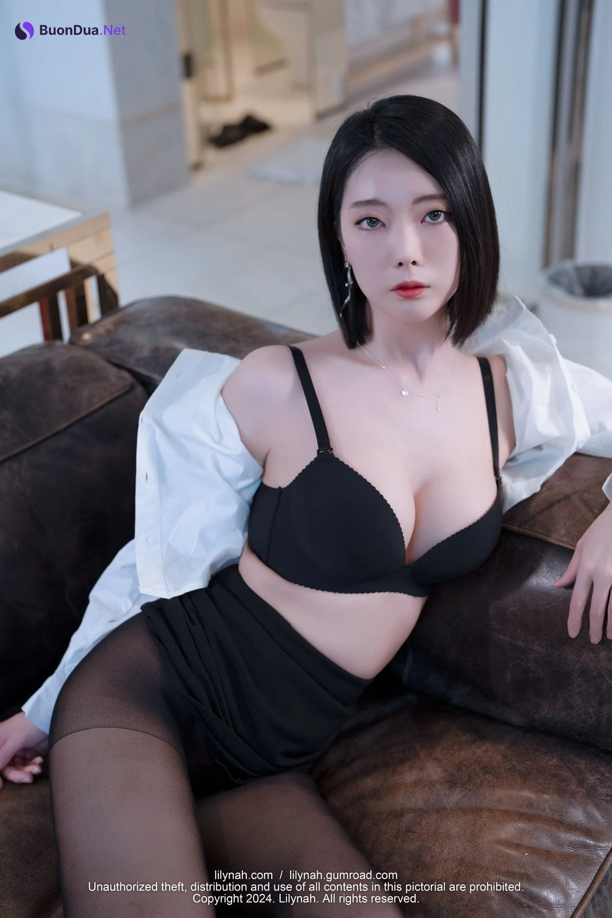 Mona 모나, Lilynah Exclusive LW099 “AI Maid” Set.02 - Photo 6