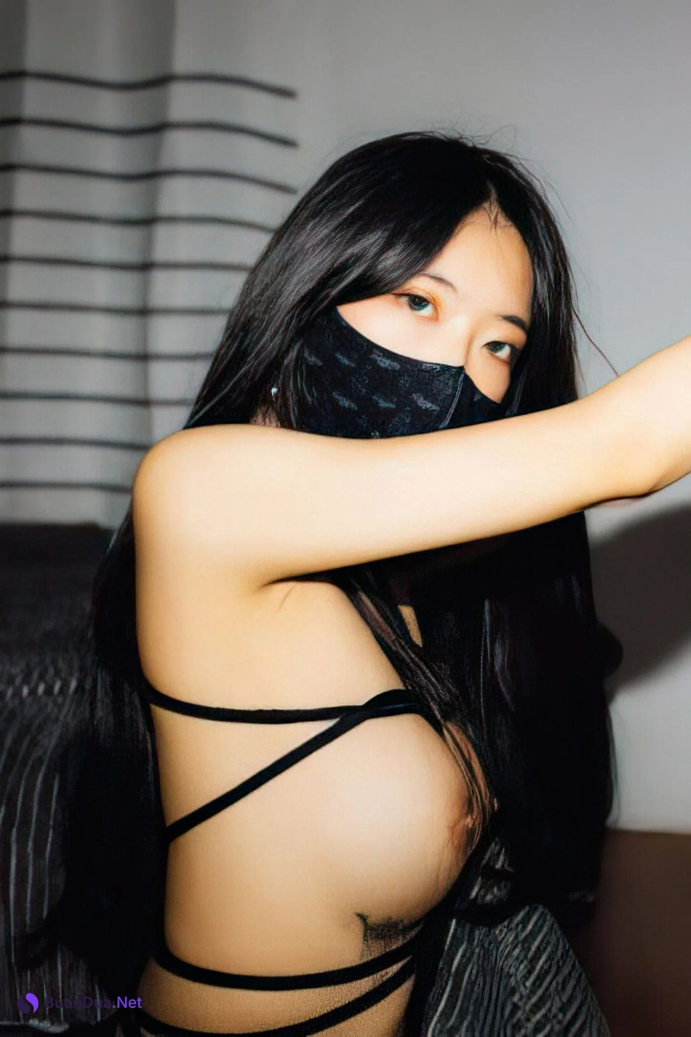 Mona 모나, Moon Night Snap ‘Black’ Set.02 - Photo 2