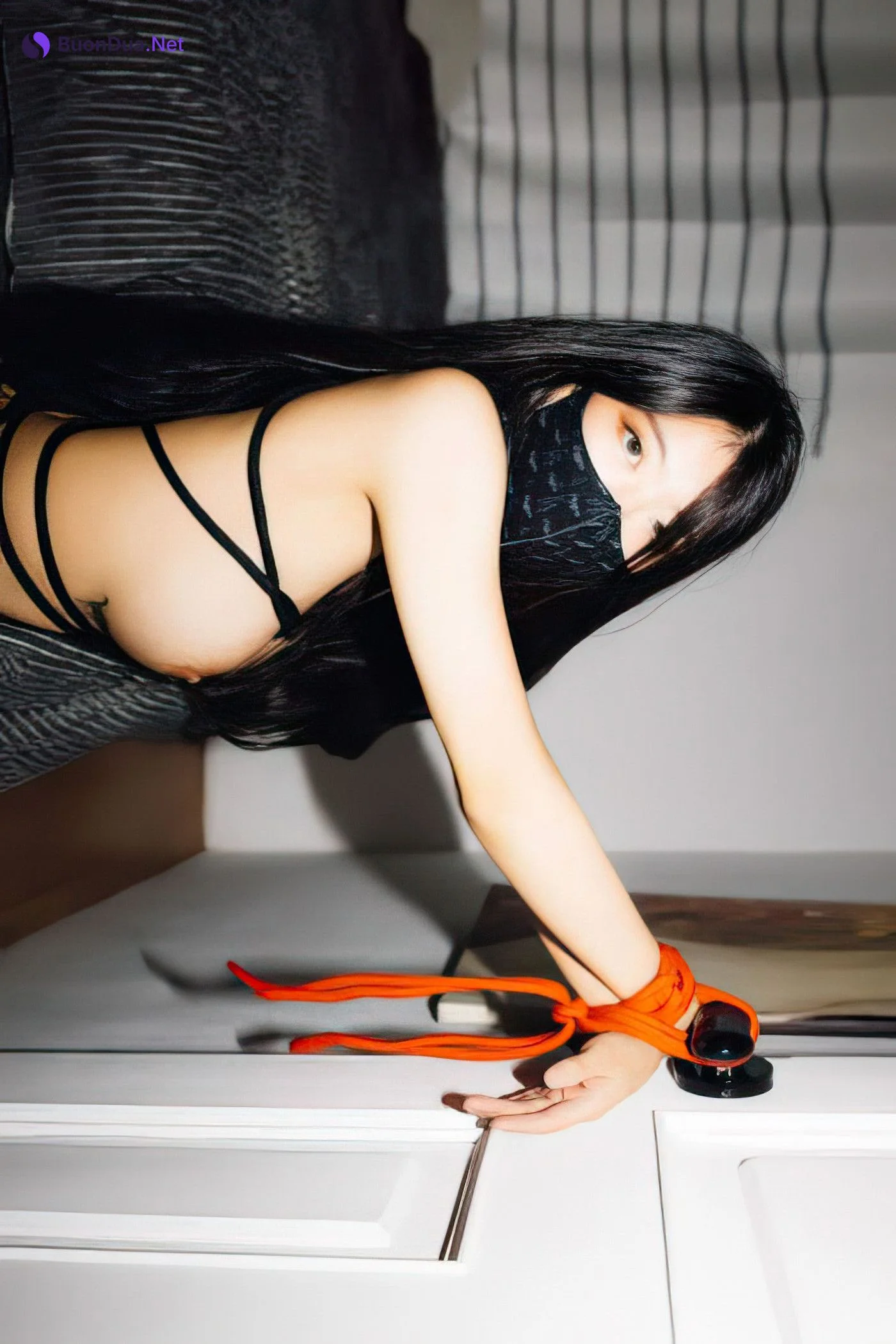 Mona 모나, Moon Night Snap ‘Black’ Set.02 - Photo 5
