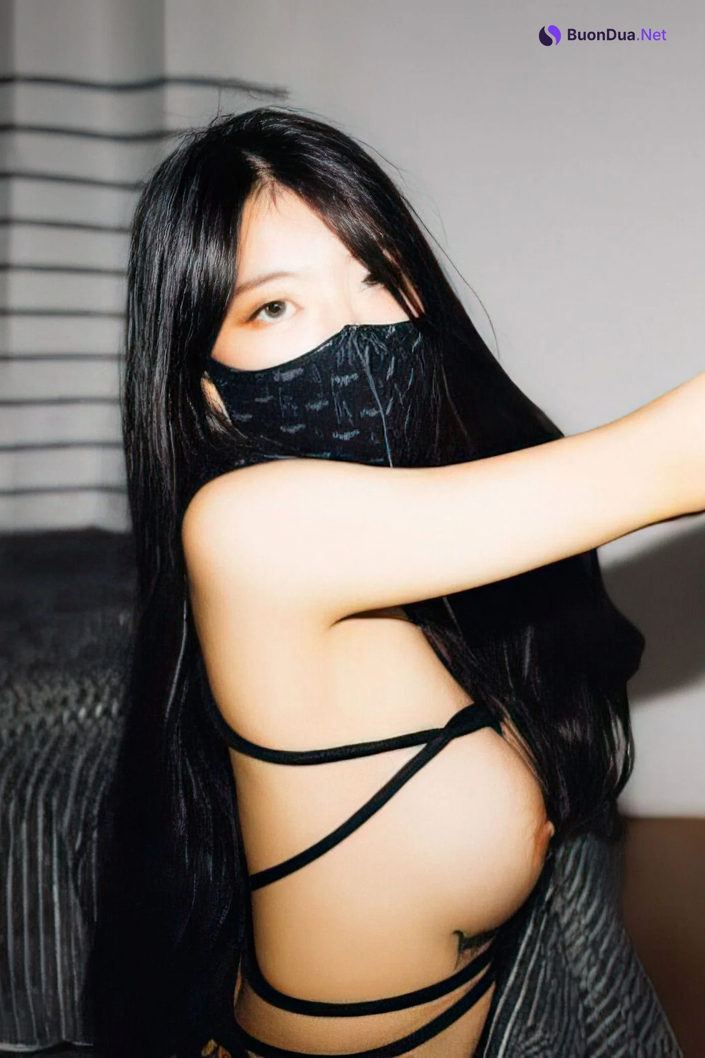 Mona 모나, Moon Night Snap ‘Black’ Set.02 - Photo 6