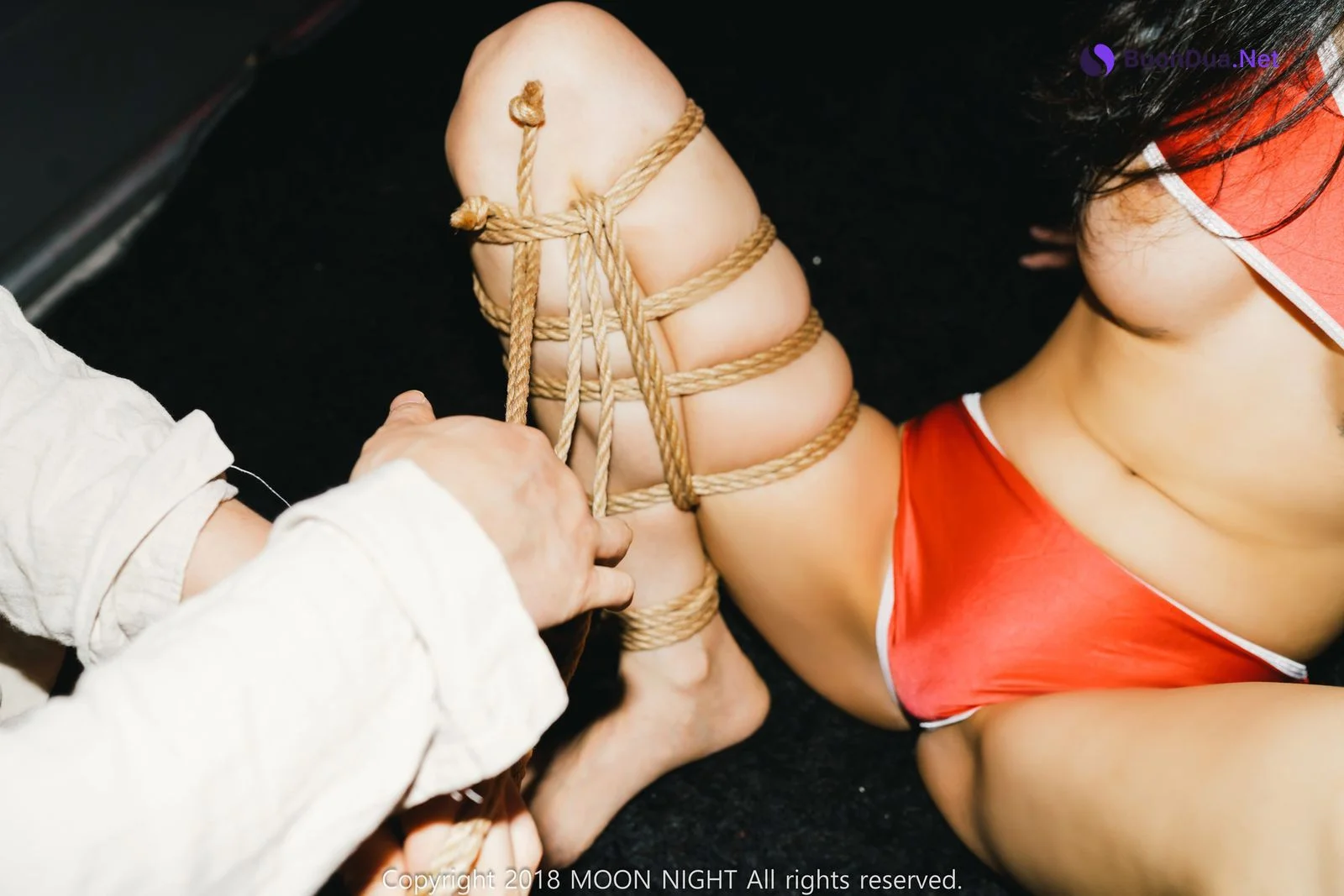 Mona 모나, [Moon Night Snap] SM Club Art Bondage Set.01 - Photo 7