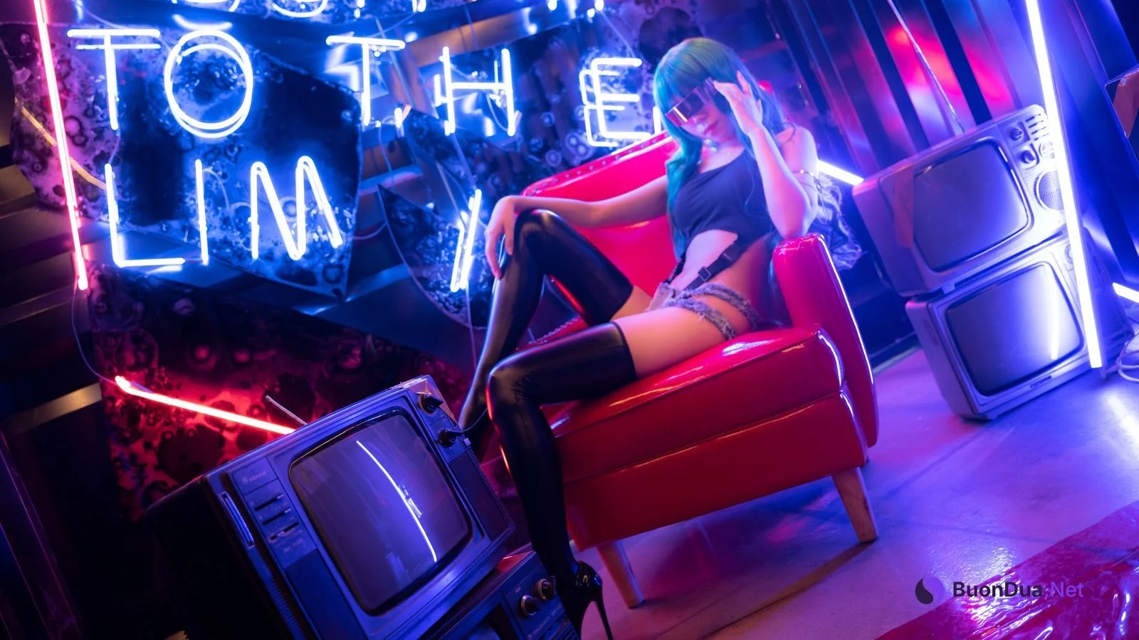 Money冷冷 Cosplay 高叉 - Photo 3
