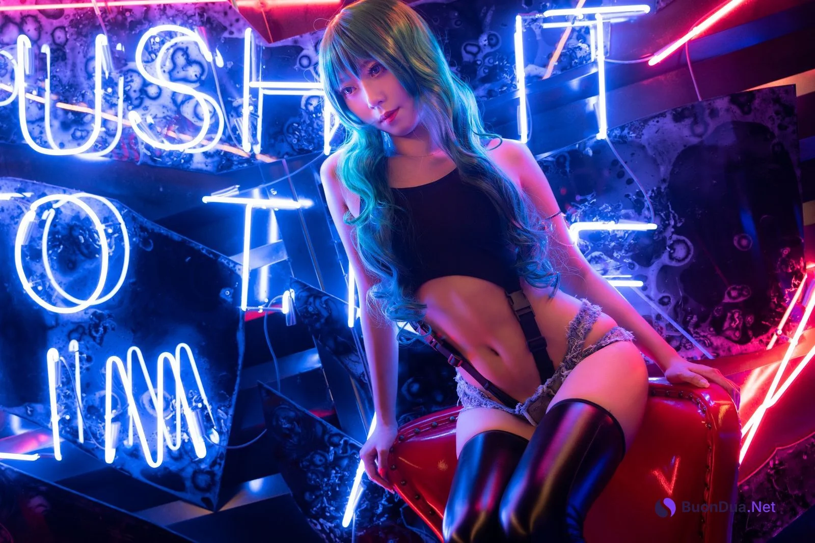 Money冷冷 Cosplay 高叉 - Photo 8