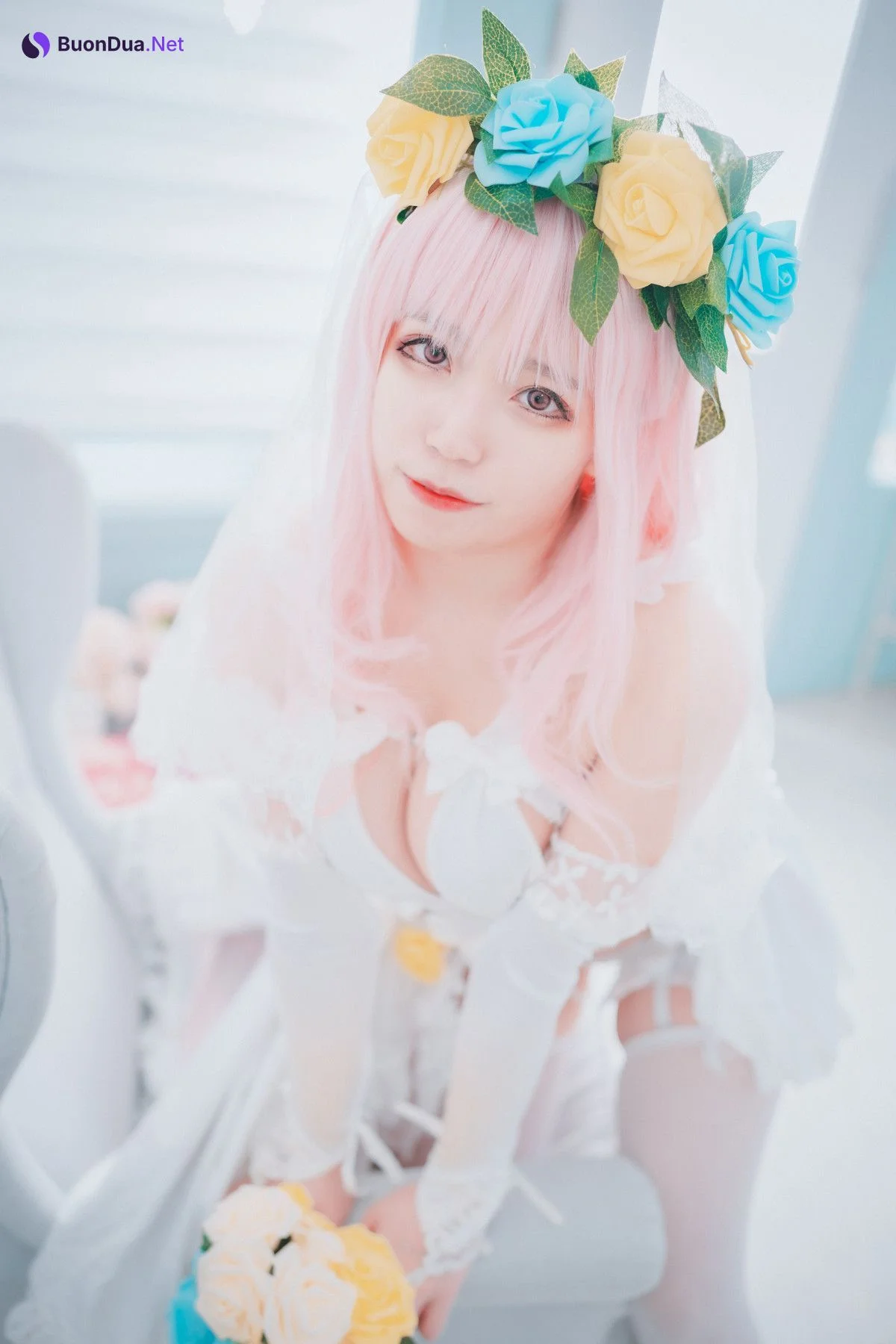 Myaron 먀론, [DJAWA] Super Sonico White Wedding - Photo 12