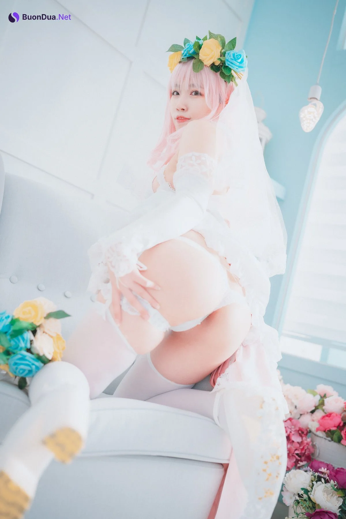 Myaron 먀론, [DJAWA] Super Sonico White Wedding - Photo 3