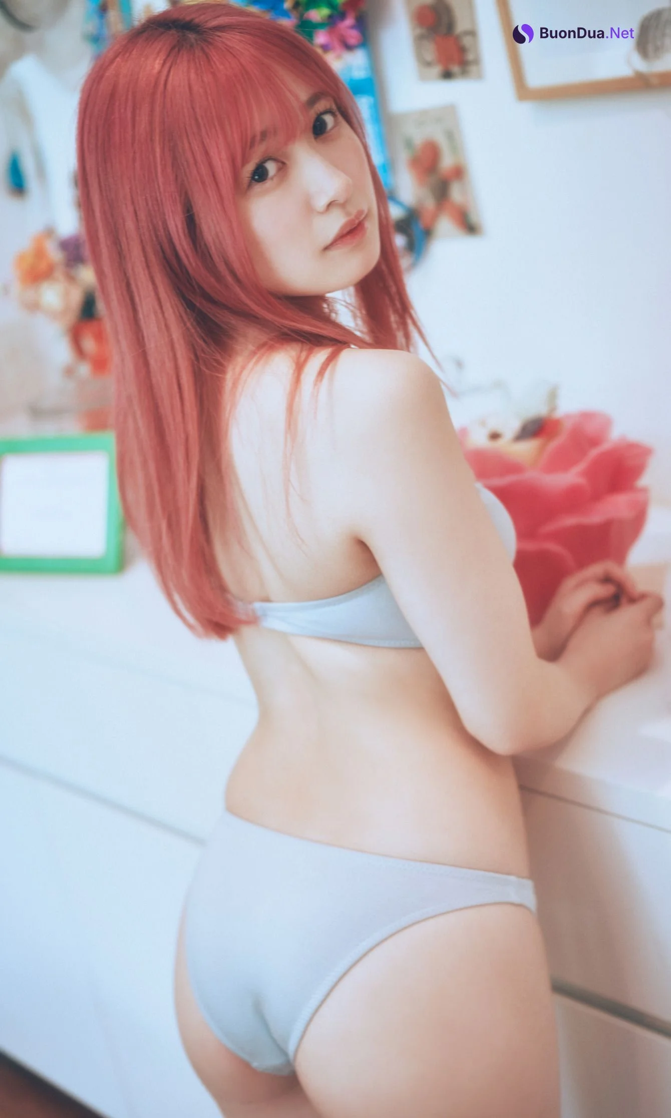 Nagisa Hayakawa 早川渚紗, 週プレ Photo Book 「梅雨なピンクダーク」 Set.02 - รูปภาพ 17