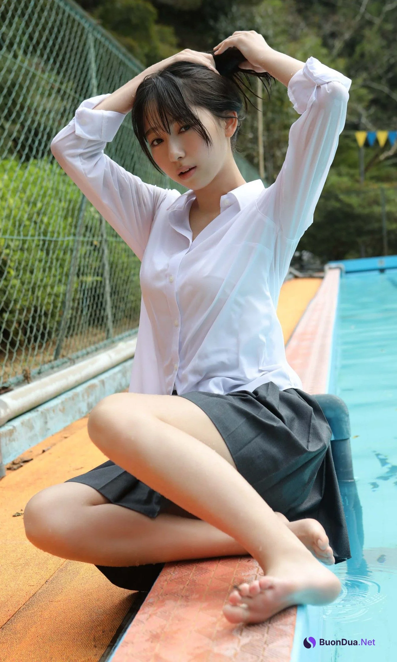 Naho Kuki 久喜なほ, 週プレ Photo Book 「ありがとう、さよなら」 Set.01 - Photo 17