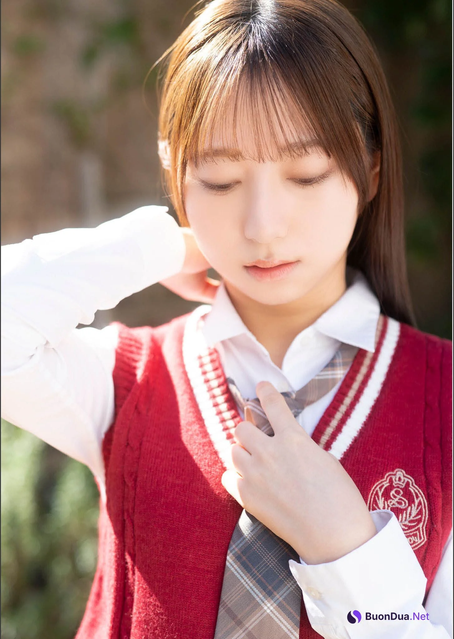 Naho Kuki 久喜なほ, デジタルPHOTOBOOK 「Viridian」 Set.01 - รูปภาพ 3