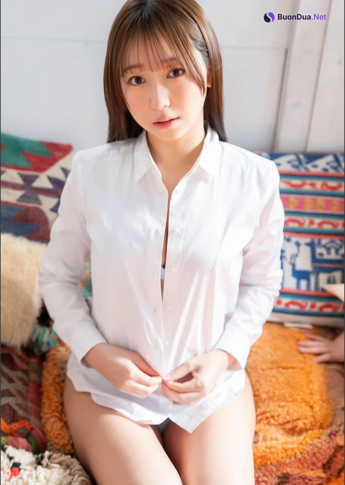 Naho Kuki 久喜なほ, デジタルPHOTOBOOK 「Viridian」 Set.01 - รูปภาพ 5