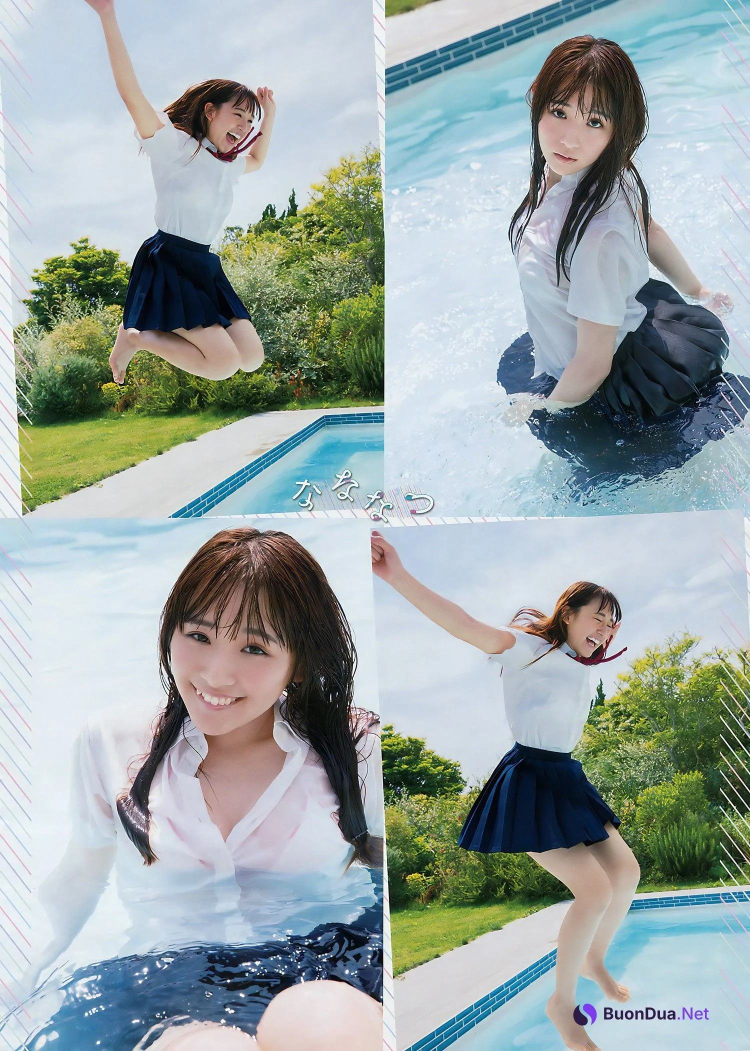 Nana Asakawa 浅川梨奈, Big Comic Spirits 2017 No.35 (ビッグコミックスピリッツ 2017年35号) - Photo 3