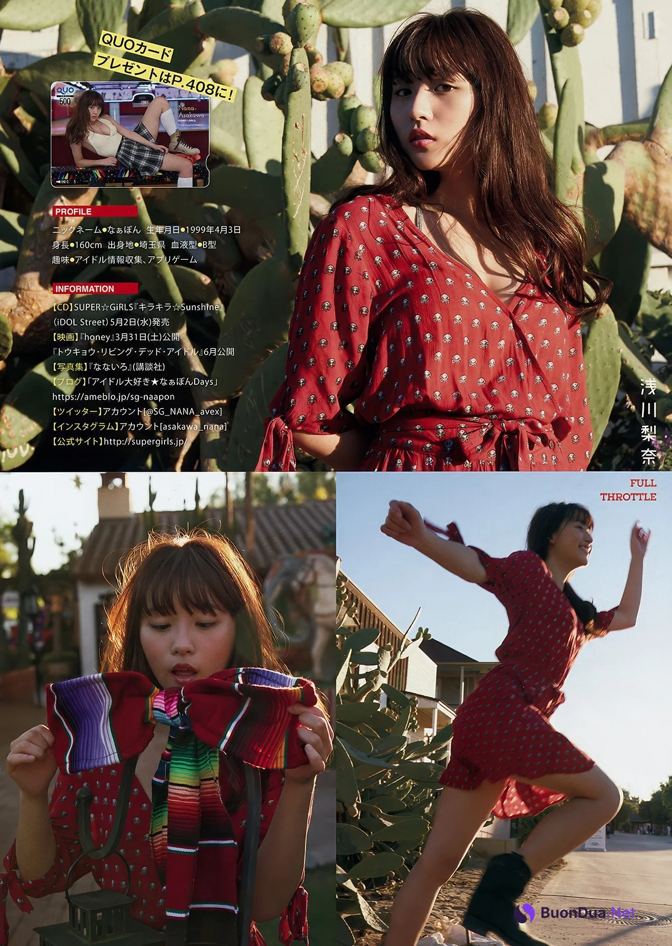 Nana Asakawa 浅川梨奈, Young Magazine 2018 No.17 (ヤングマガジン 2018年17号) - Photo 5