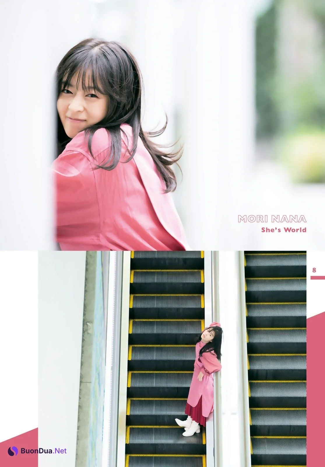 Nana Mori 森七菜, Shonen Magazine 2020 No.48 (少年マガジン 2020年48号) - Photo 9