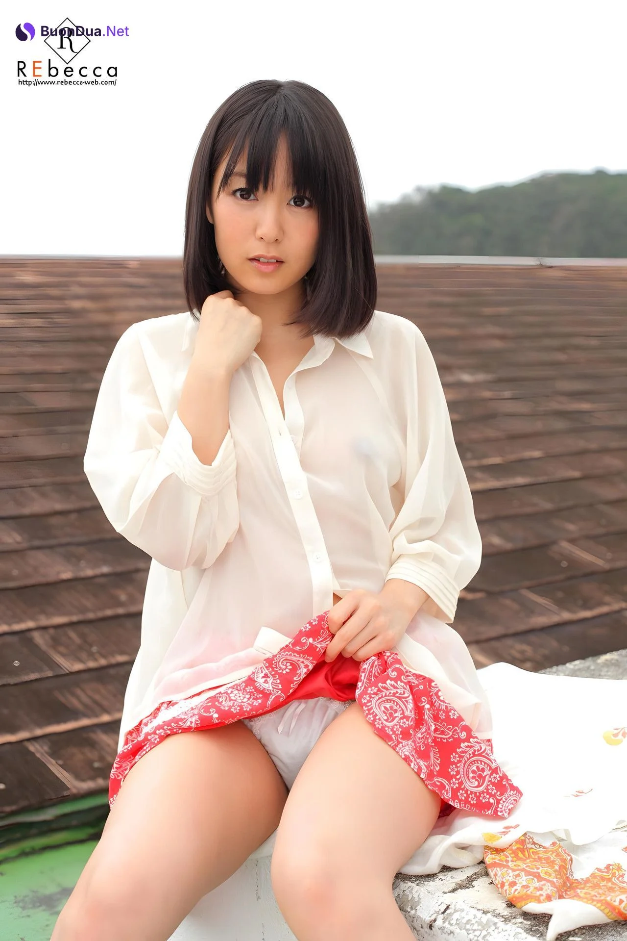 Nana Nanaumi 七海なな, REbecca 写真集 「ドキドキ…内緒のヌード vol.2」 Set.01 - รูปภาพ 11
