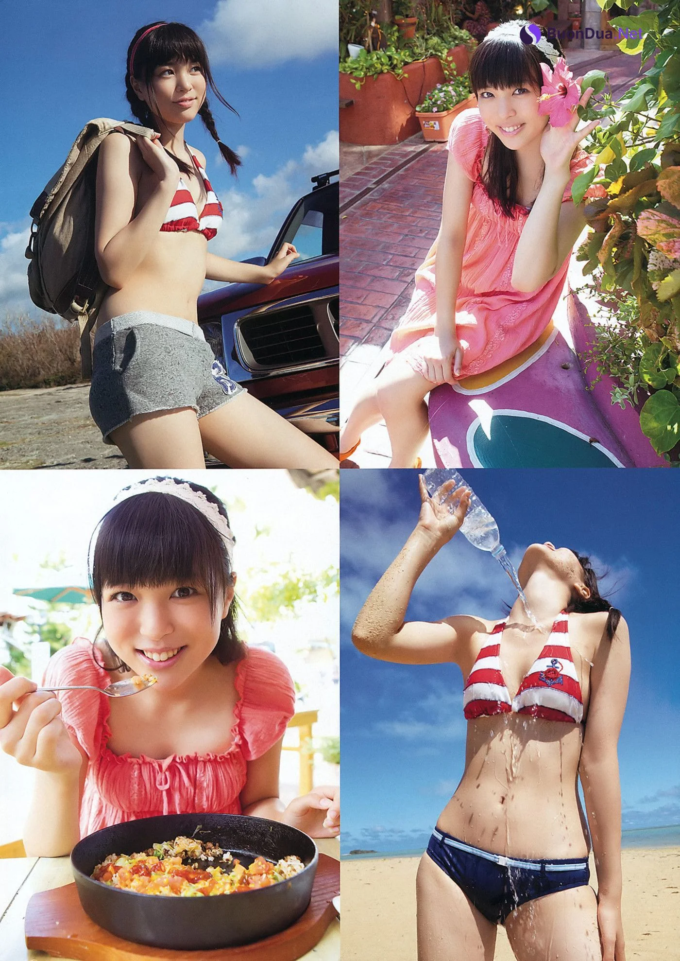 Nana Ogura 小倉奈々, Risa Yoshiki 吉木りさ, Young Animal 2012 No.06 (ヤングアニマル 2012年6号) - Photo 13