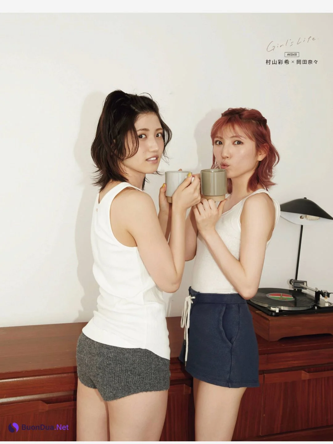 Nana Okada 岡田奈々, Yuiri Murayama 村山彩希, Ex-Taishu 2021.12 (EX大衆 2021年12月号) - Photo 12
